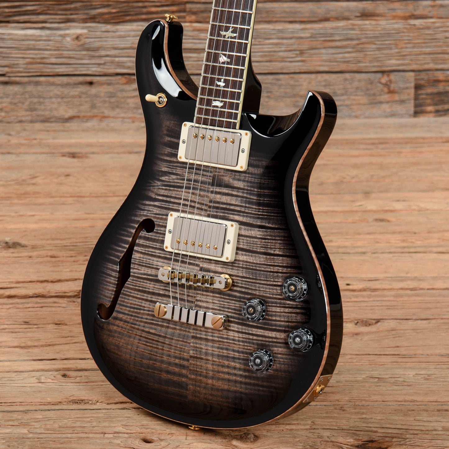 PRS McCarty 594 Semi-Hollow 10-Top Charcoal Burst 2019 Electric Guitars / Semi-Hollow