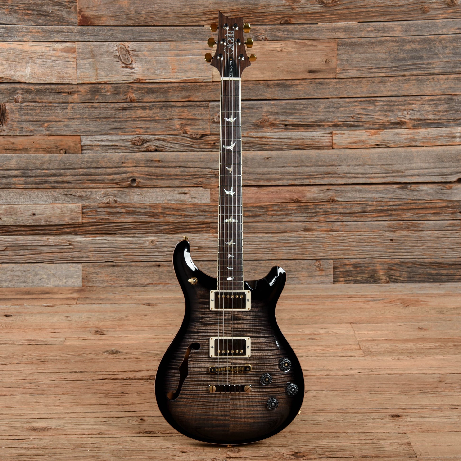 PRS McCarty 594 Semi-Hollow 10-Top Charcoal Burst 2019 Electric Guitars / Semi-Hollow