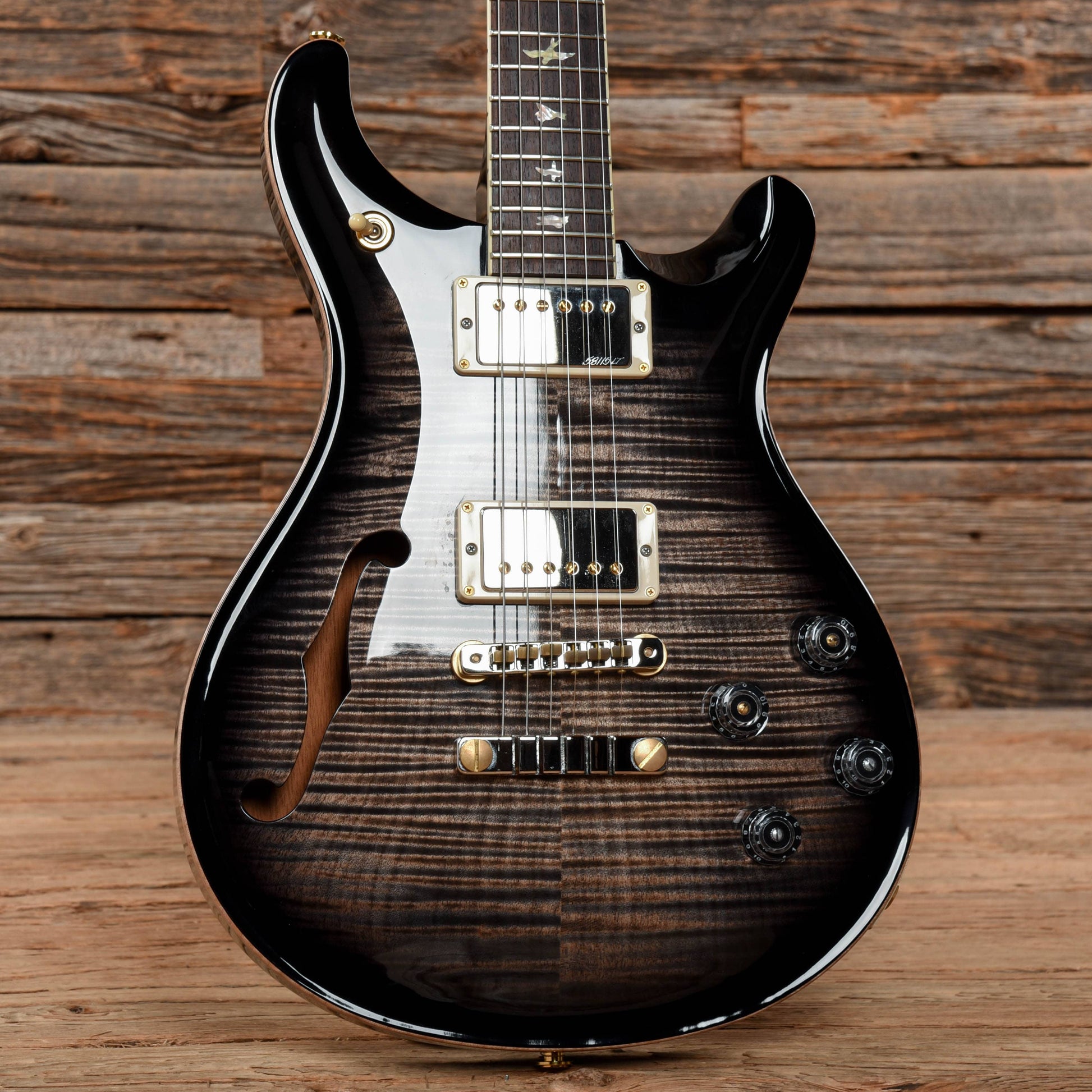 PRS McCarty 594 Semi-Hollow 10-Top Charcoal Burst 2019 Electric Guitars / Semi-Hollow