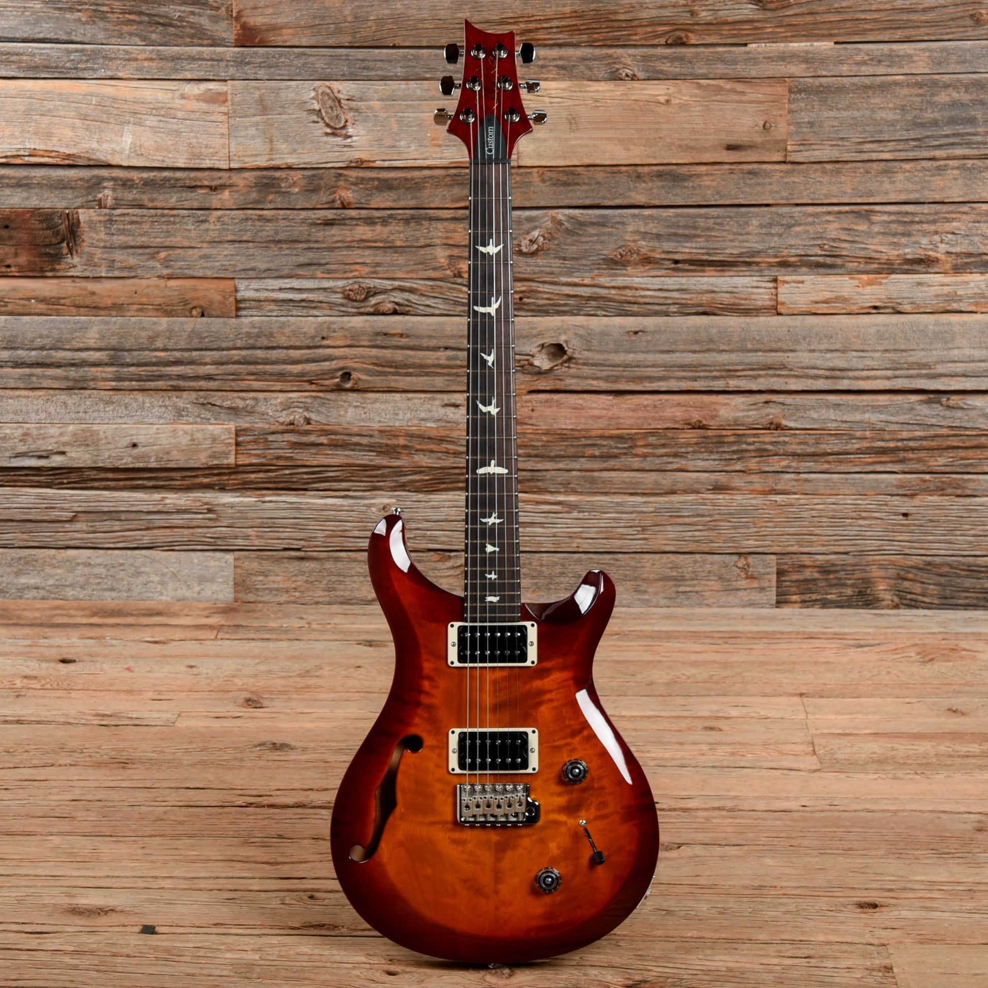 PRS S2 Custom 22 Semi-Hollow Cherry Sunburst 2021 Electric Guitars / Semi-Hollow