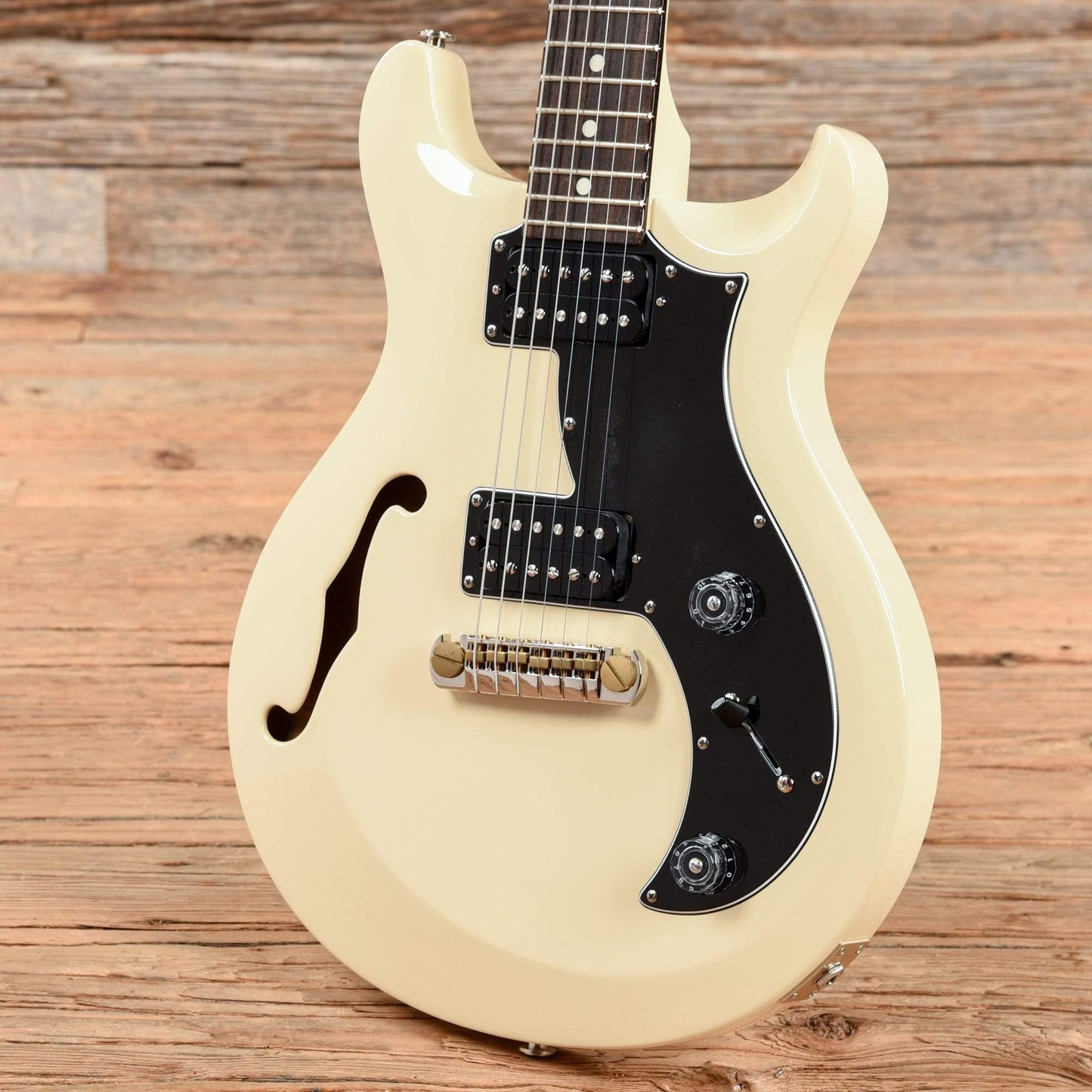 PRS S2 Mira Semi-Hollow Vintage White 2016 Electric Guitars / Semi-Hollow