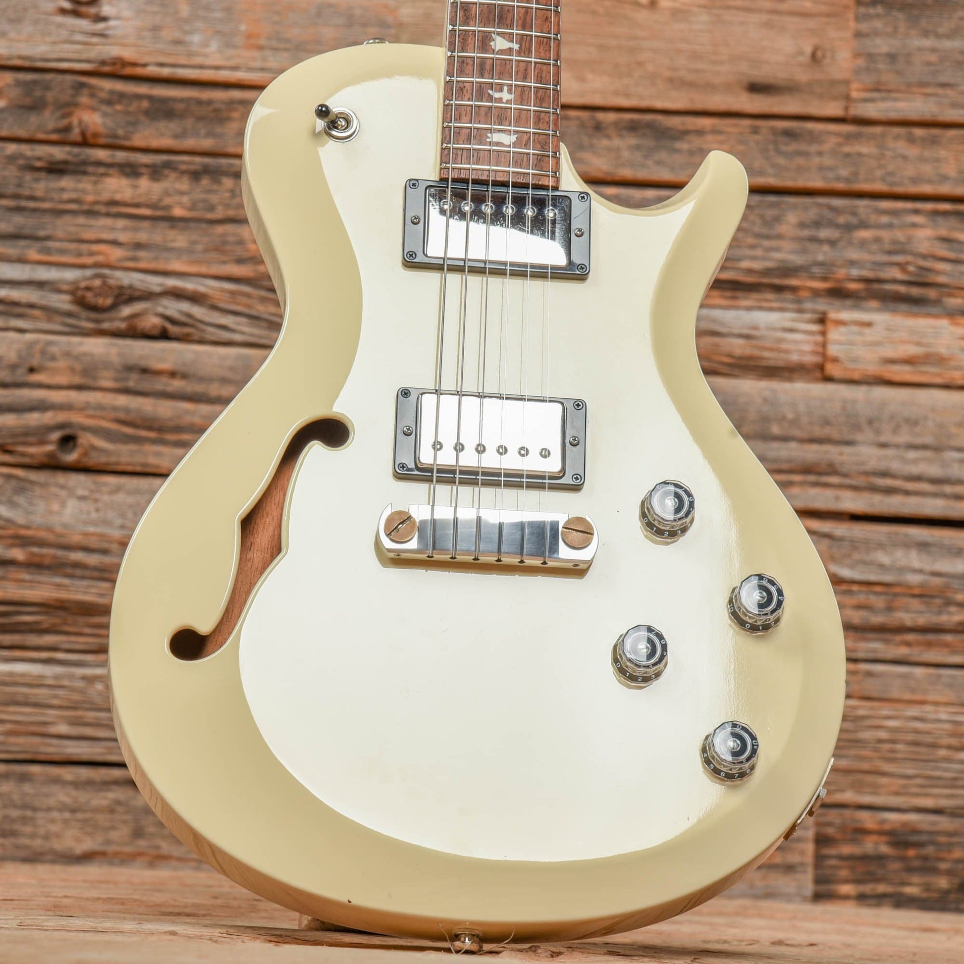 PRS S2 Singlecut Semi-Hollow White 2015 Electric Guitars / Semi-Hollow