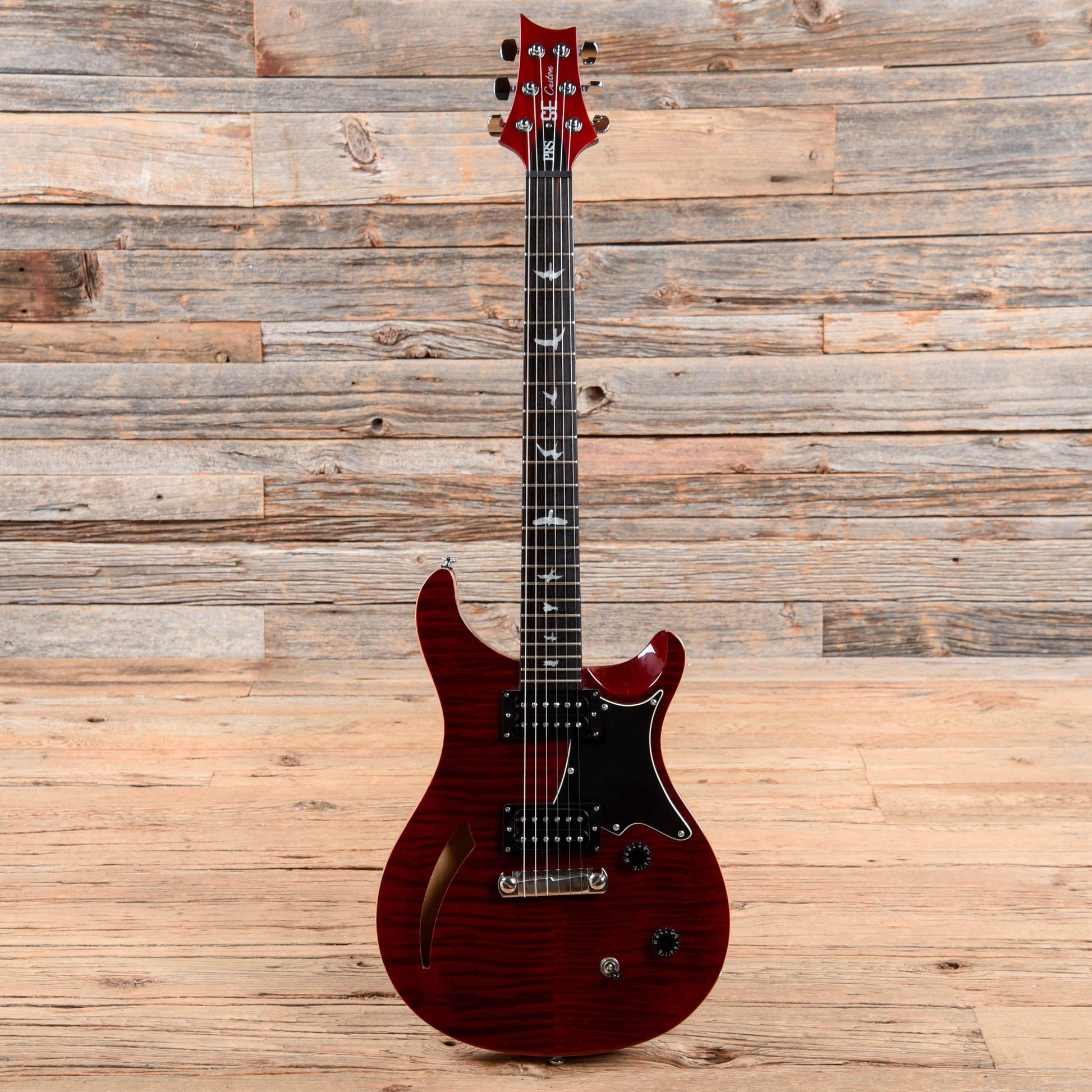 PRS SE Custom 22 Semi-Hollow Cherry 2010 Electric Guitars / Semi-Hollow