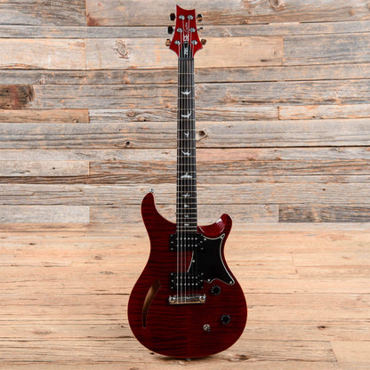 PRS SE Custom 22 Semi-Hollow Cherry 2010 Electric Guitars / Semi-Hollow