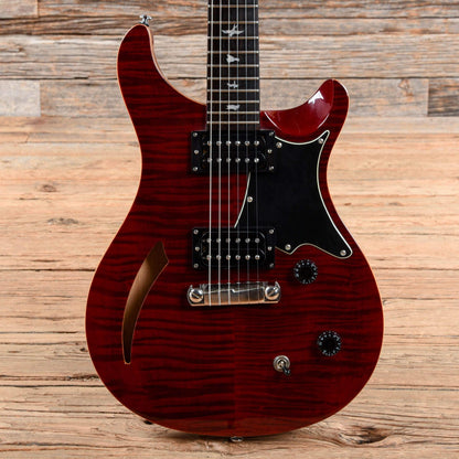 PRS SE Custom 22 Semi-Hollow Cherry 2010 Electric Guitars / Semi-Hollow