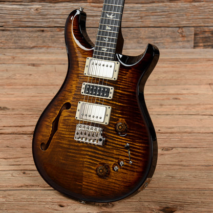 PRS Special 22 Semi-Hollow Black Gold Burst Electric Guitars / Semi-Hollow