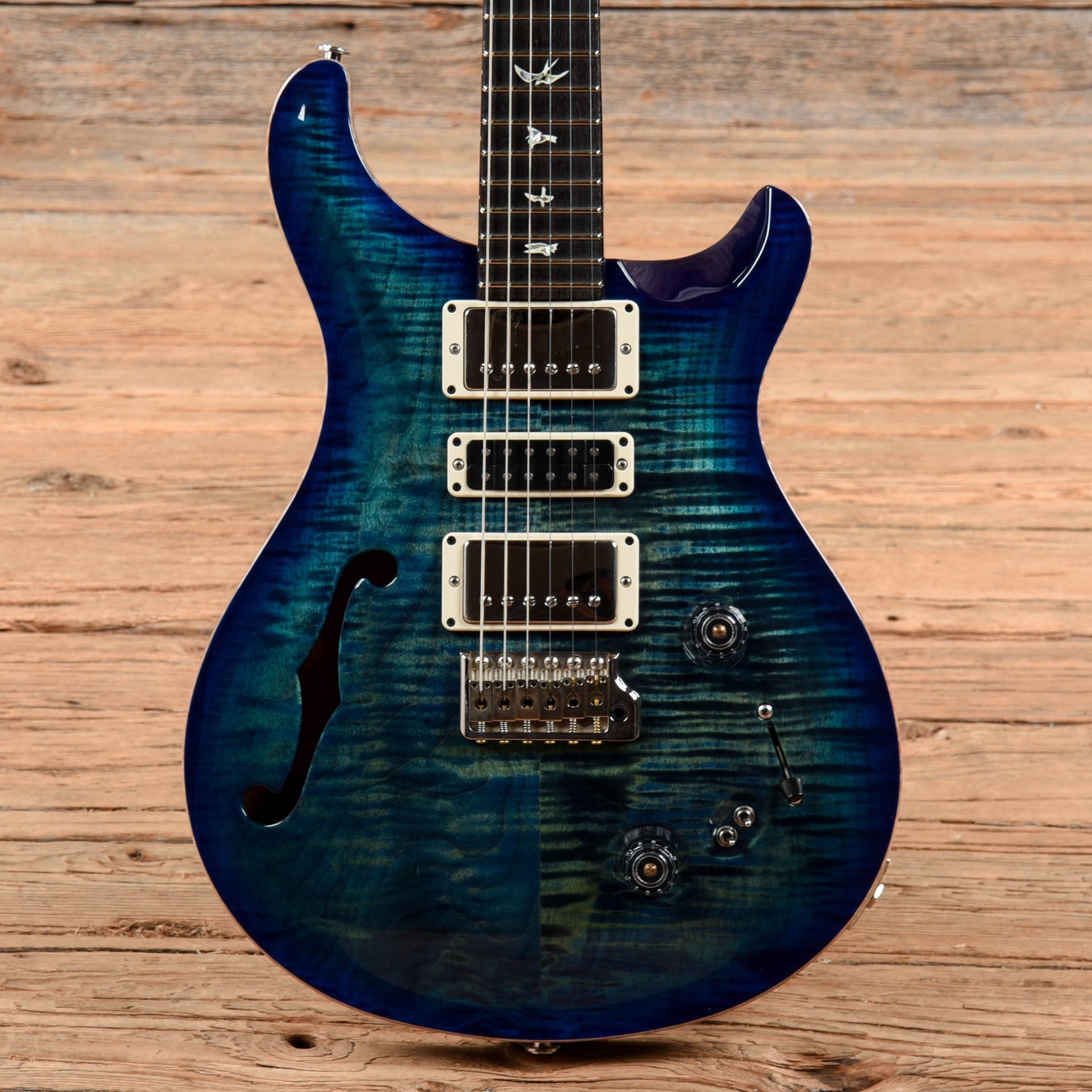 PRS Special 22 Semi-Hollow Limited Edition Violet Blue Burst 2019 Electric Guitars / Semi-Hollow