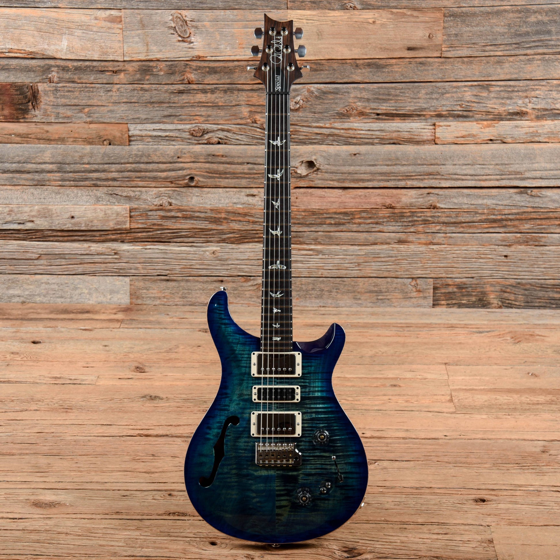 PRS Special 22 Semi-Hollow Limited Edition Violet Blue Burst 2019 Electric Guitars / Semi-Hollow