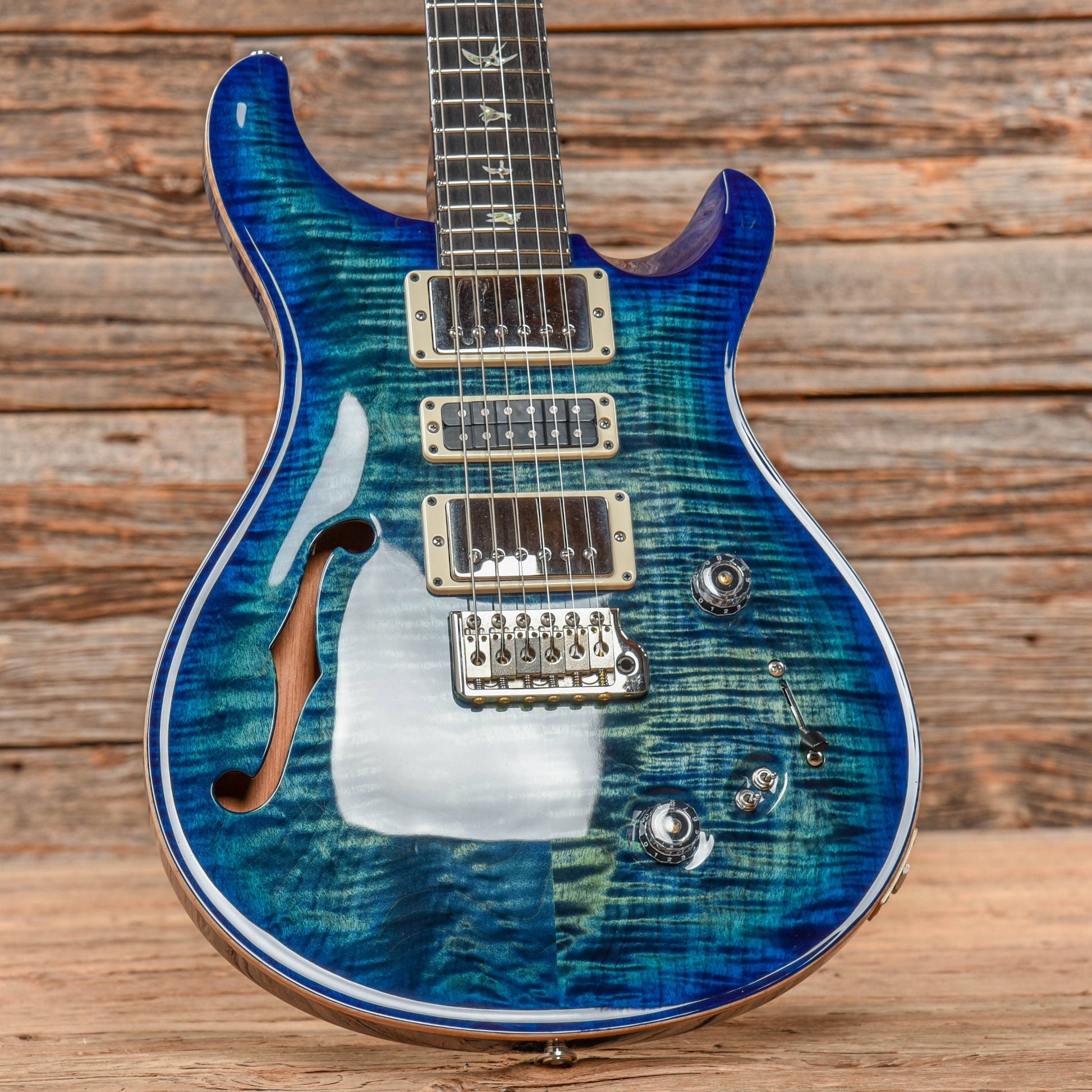 PRS Special 22 Semi-Hollow Limited Edition Violet Blue Burst 2019 Electric Guitars / Semi-Hollow