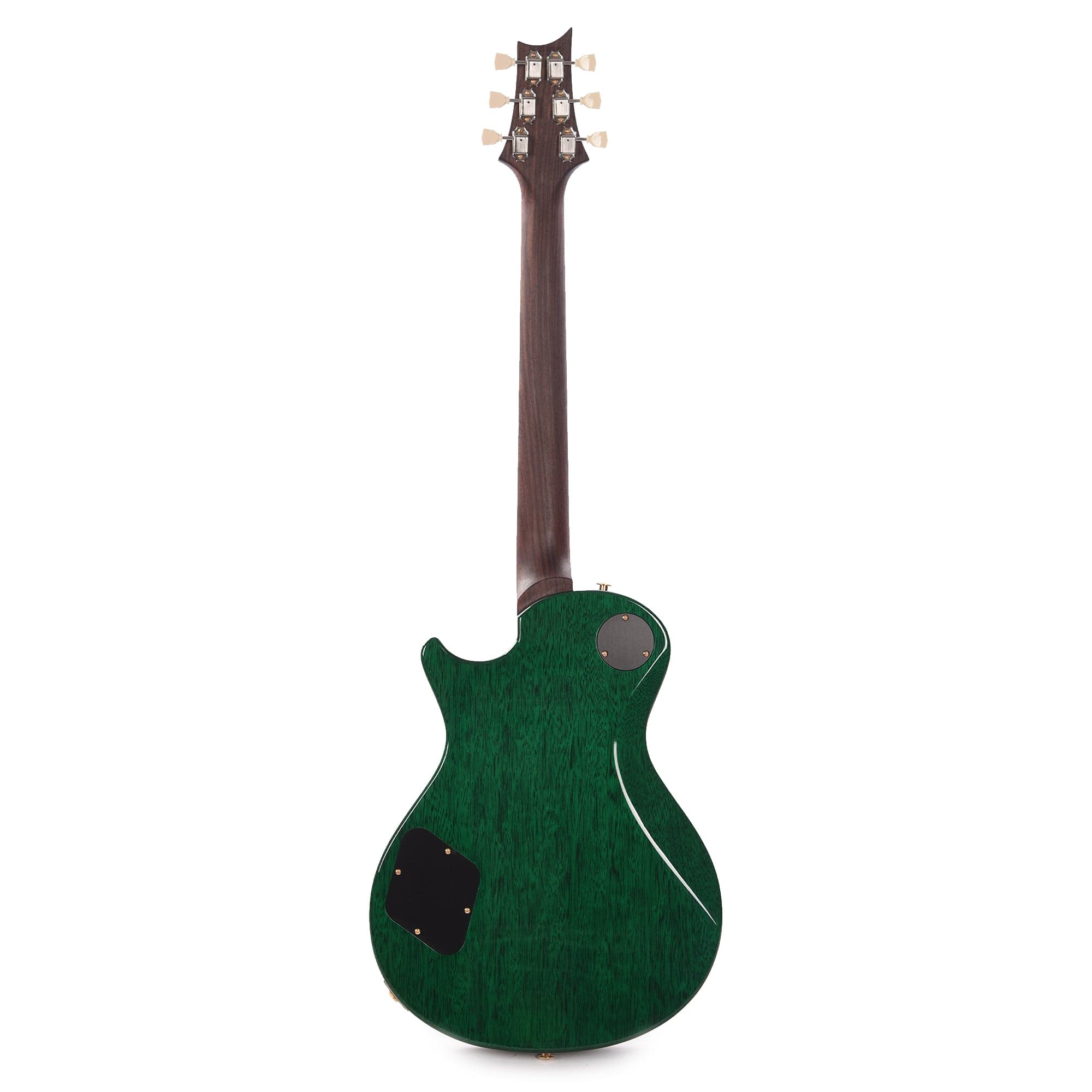 PRS Wood Library McCarty 594 Singlecut Semi-Hollow 10-Top Flame Blue Green Top/Back w/Ebony Fingerboard & Rosewood Neck Electric Guitars / Semi-Hollow