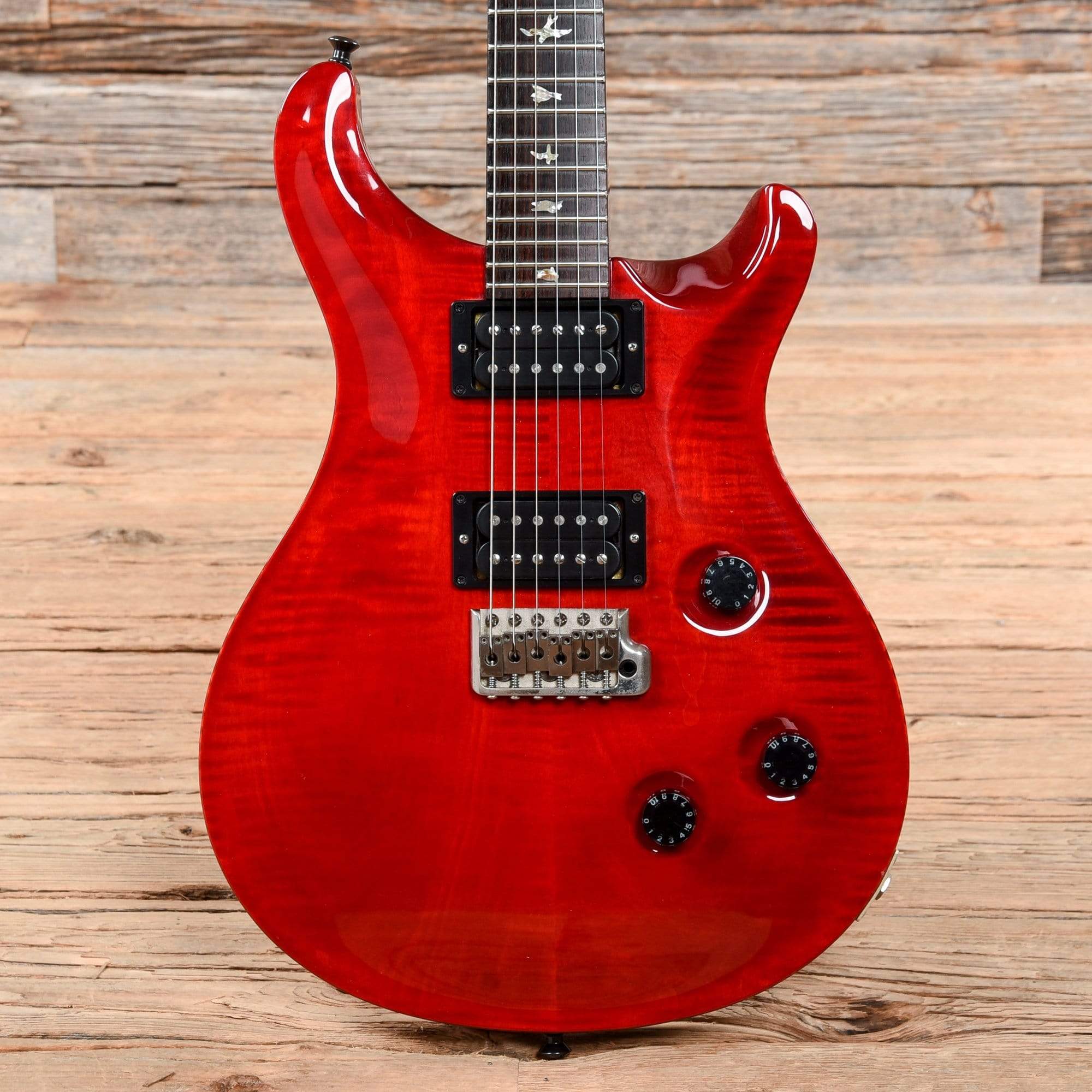 PRS 20th Anniversary Custom 24 Scarlet Ret 2005 – Chicago Music Exchange