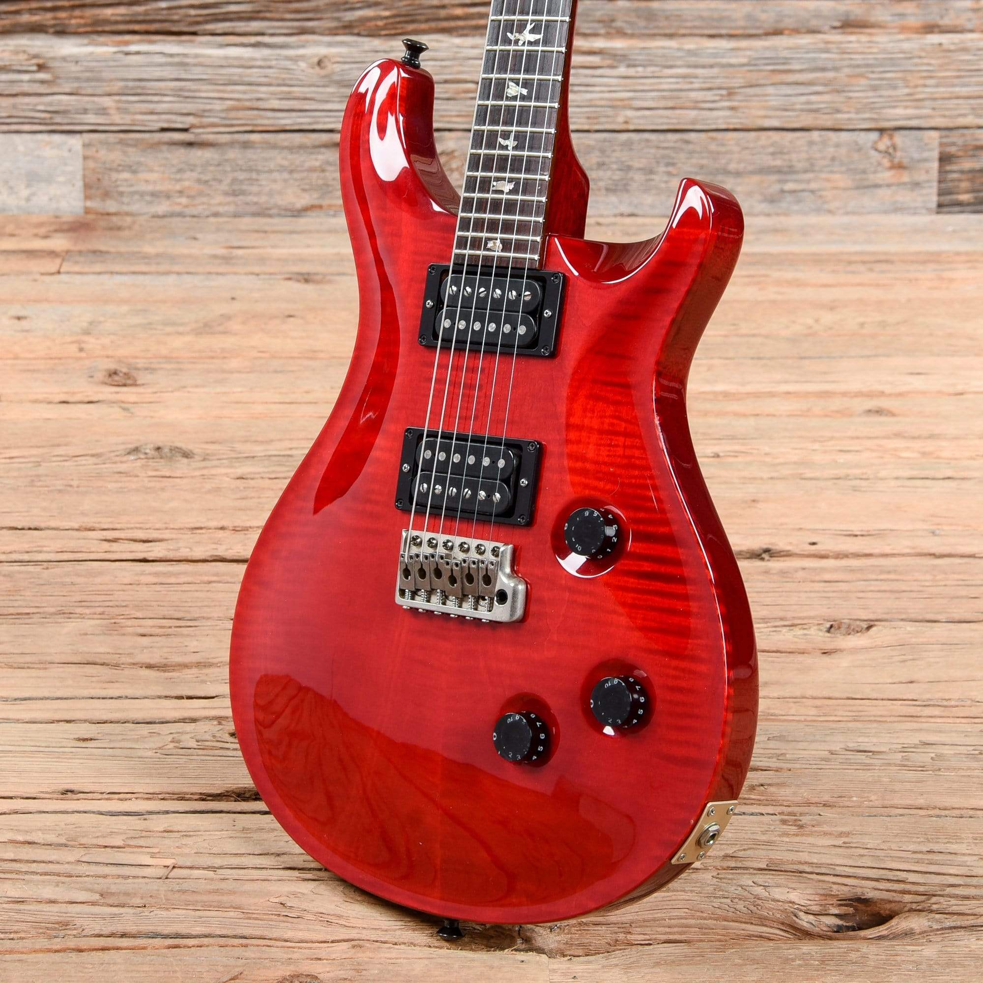 PRS 20th Anniversary Custom 24 Scarlet Ret 2005 – Chicago Music Exchange