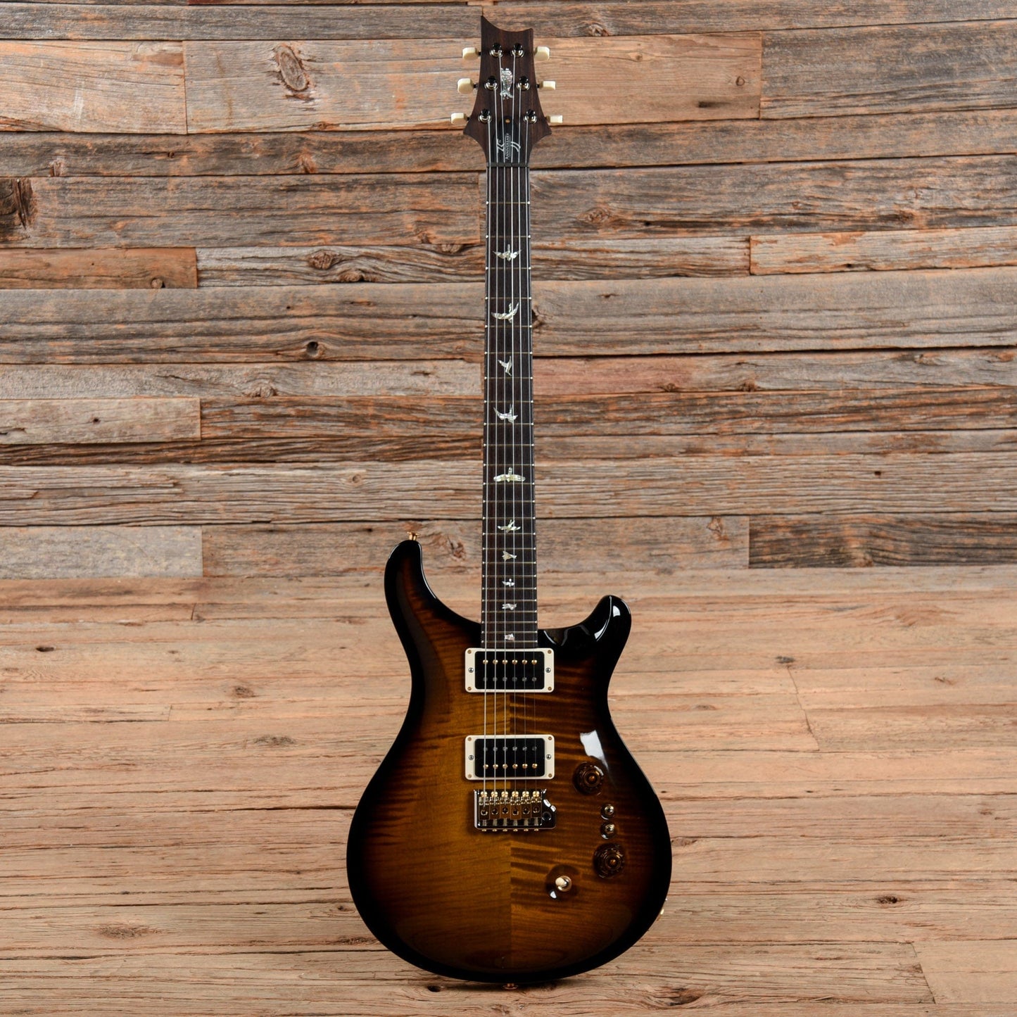 PRS 35th Anniversary Custom 24 10 Top Dark Amber Smokeburst 2021 Electric Guitars / Solid Body