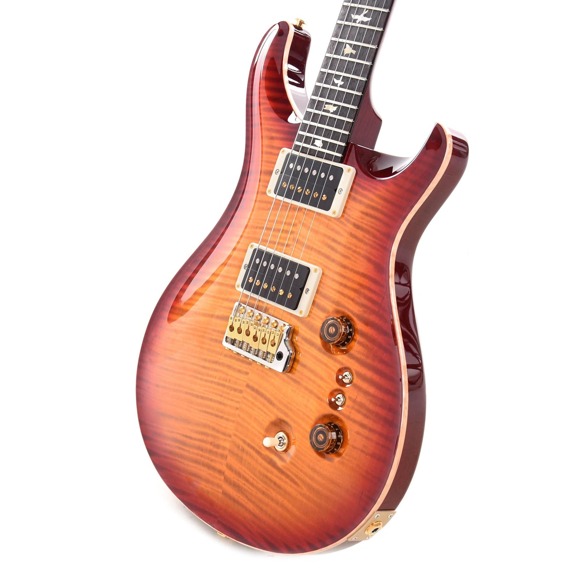 PRS 35th Anniversary Custom 24 10 Top Dark Cherry Burst Electric Guitars / Solid Body