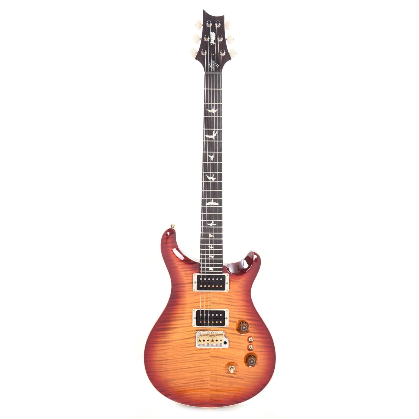 PRS 35th Anniversary Custom 24 10 Top Dark Cherry Burst Electric Guitars / Solid Body