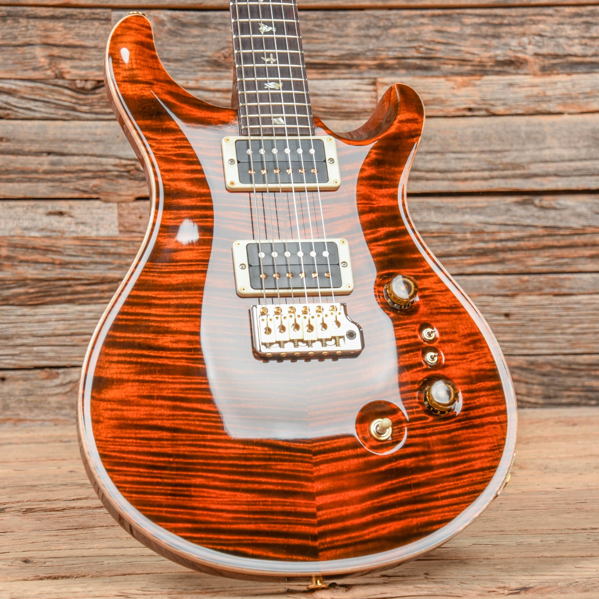 PRS 35th Anniversary Custom 24 Orange Tiger 2022 Electric Guitars / Solid Body