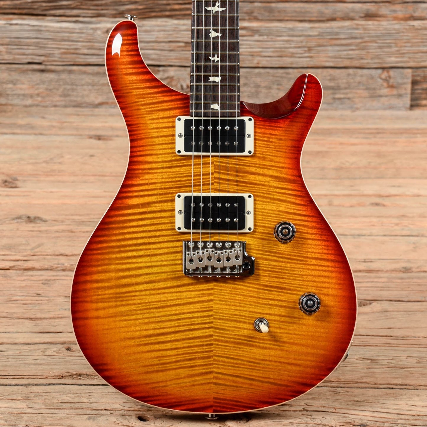 PRS CE 24 Dark Cherry Sunburst Electric Guitars / Solid Body