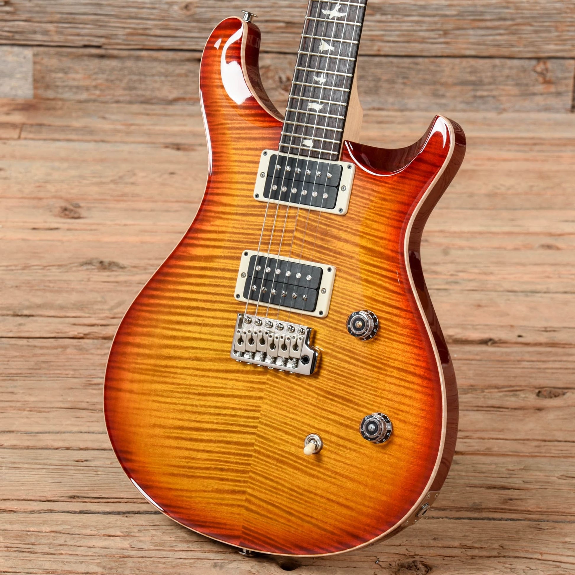 PRS CE 24 Dark Cherry Sunburst Electric Guitars / Solid Body