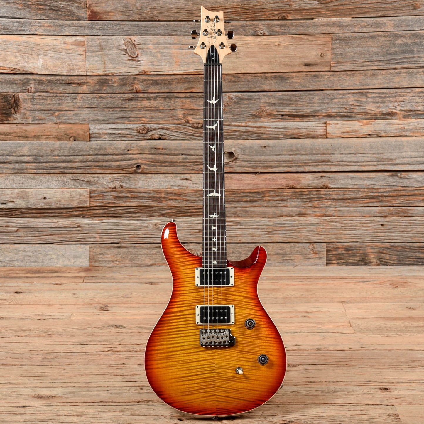 PRS CE 24 Dark Cherry Sunburst Electric Guitars / Solid Body