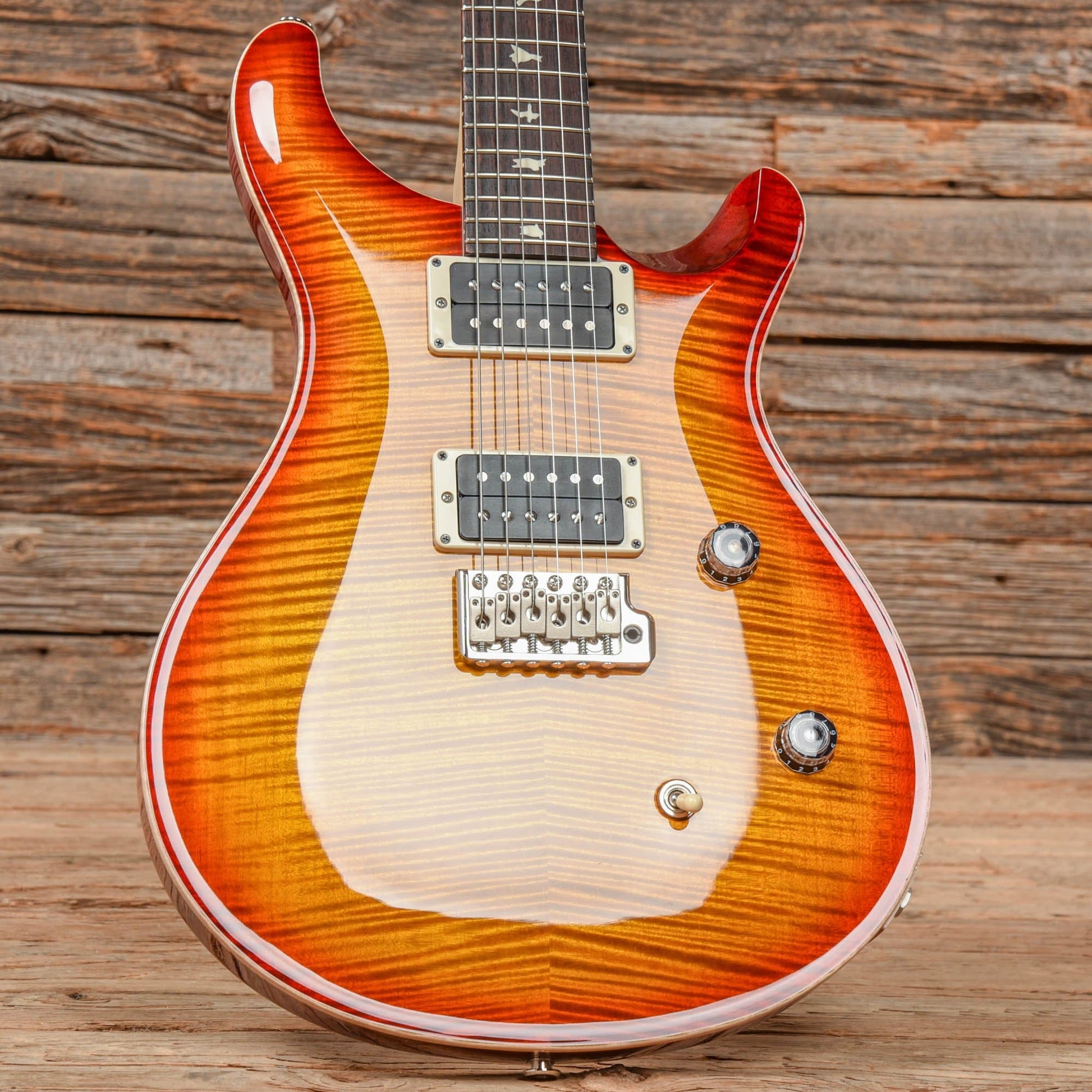 PRS CE 24 Dark Cherry Sunburst Electric Guitars / Solid Body