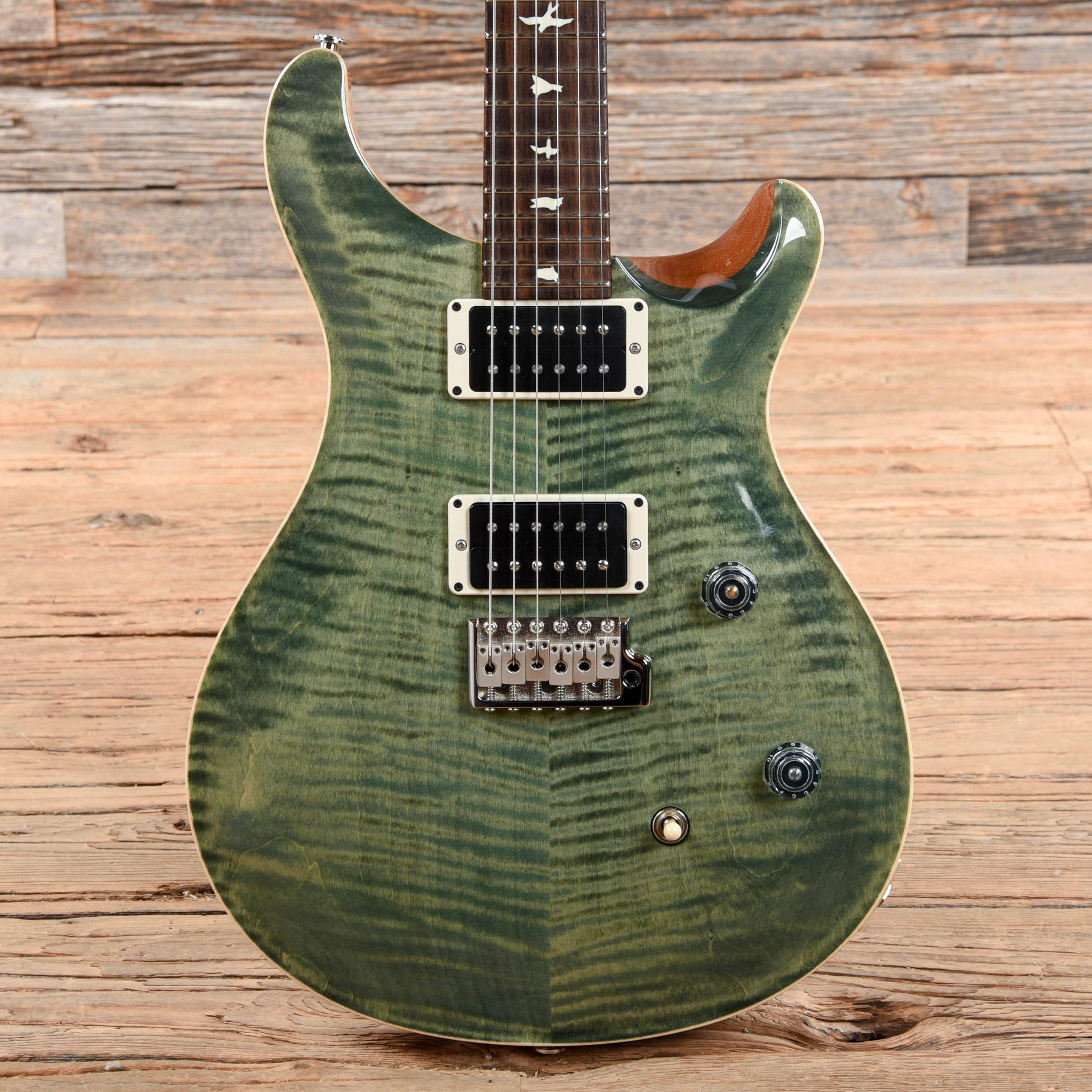 PRS CE 24 Trampas Green 2018 – Chicago Music Exchange