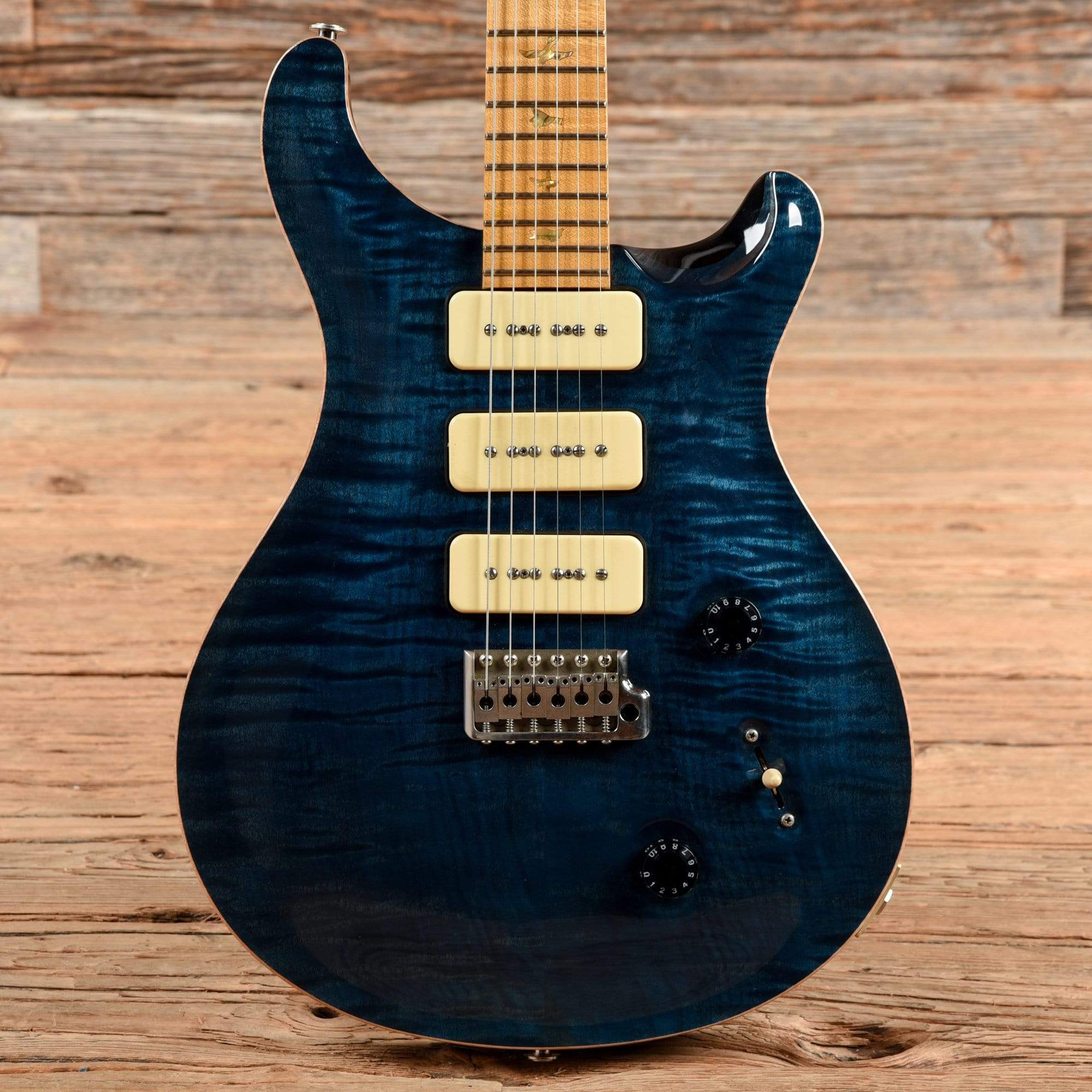 PRS Custom 22 Soapbar Whale Blue 2001 – Chicago Music Exchange