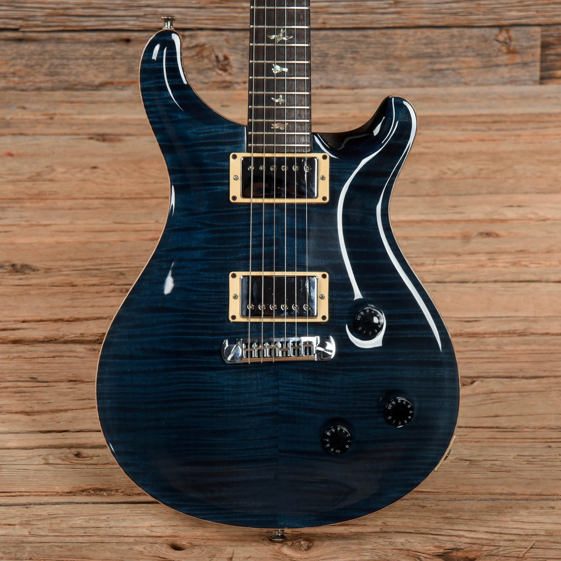 PRS Custom 22 Stoptail 10-Top Whale Blue 1999 – Chicago Music Exchange