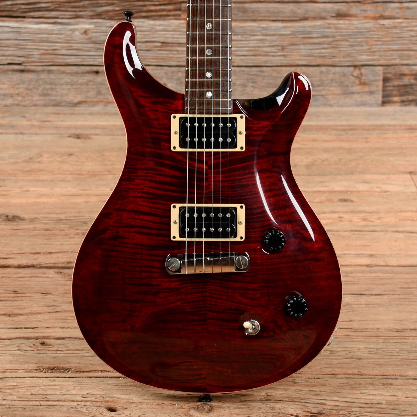 PRS Custom 22 Stoptail Scarlet Red 2006 Electric Guitars / Solid Body