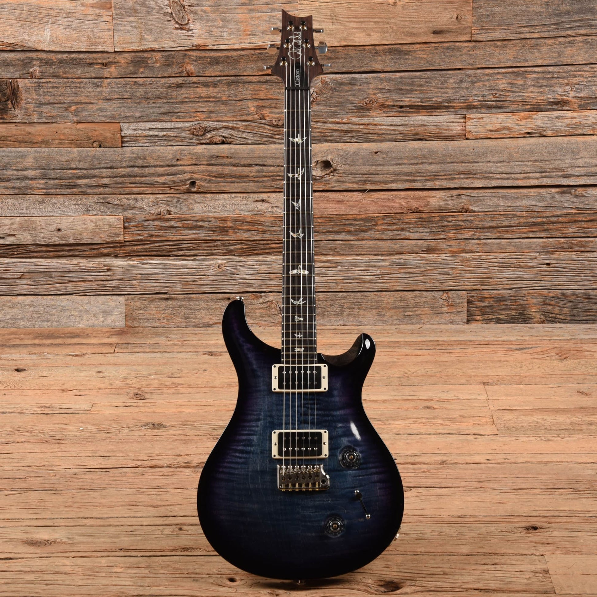 PRS Custom 22 Tremolo Purple/Blue Burst 2018 Electric Guitars / Solid Body