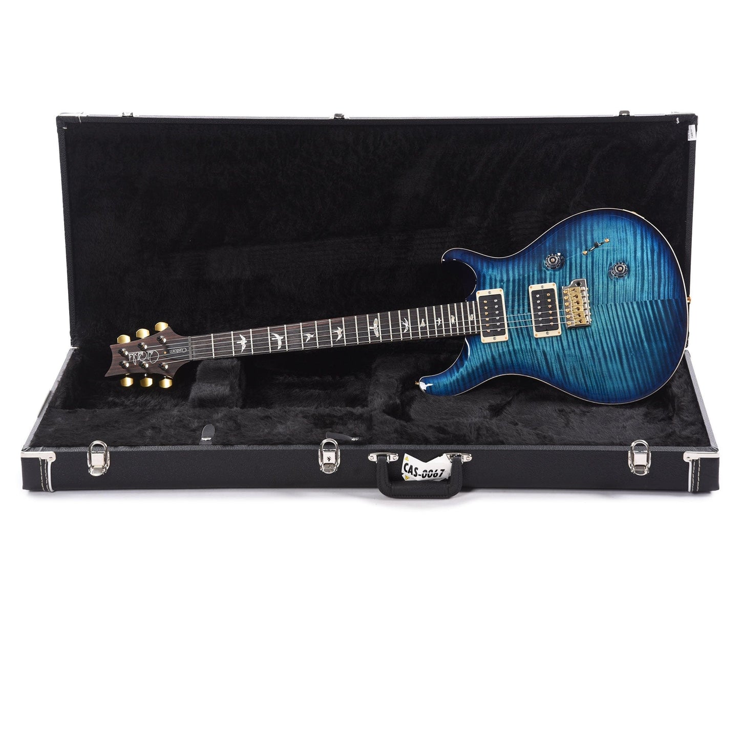 PRS Custom 24 10 Top Cobalt Blue Electric Guitars / Solid Body