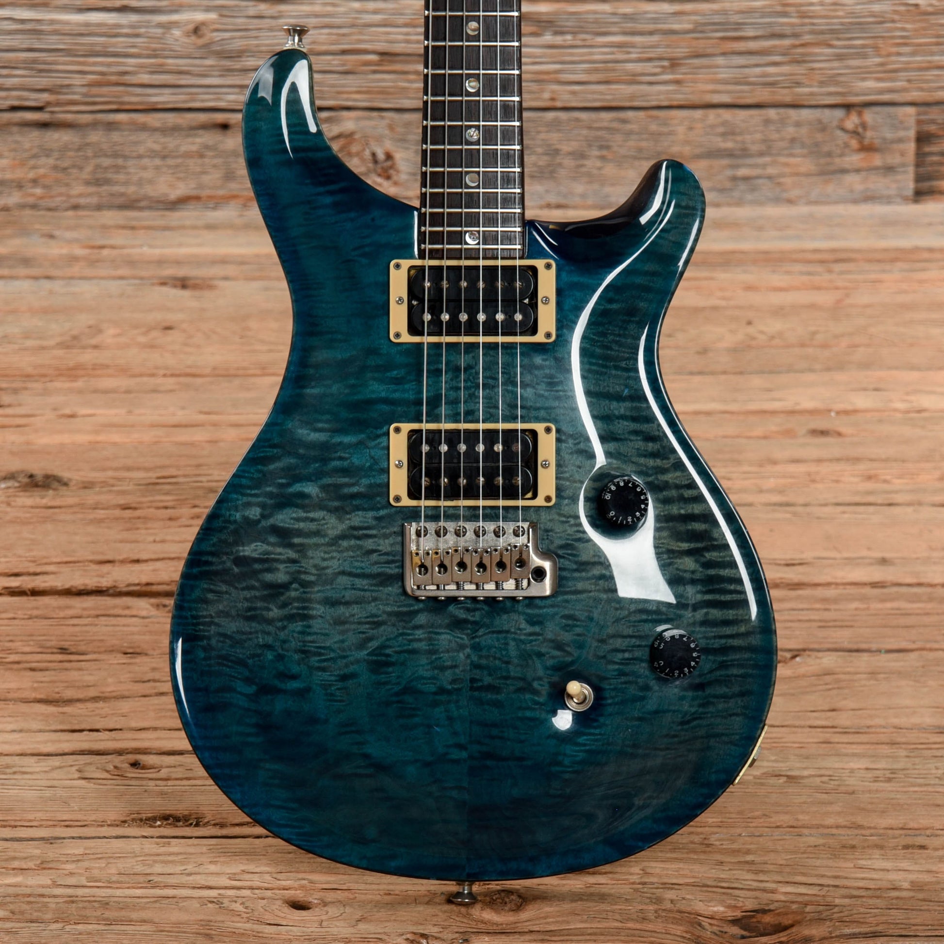 PRS Custom 24 Blue 1992 Electric Guitars / Solid Body