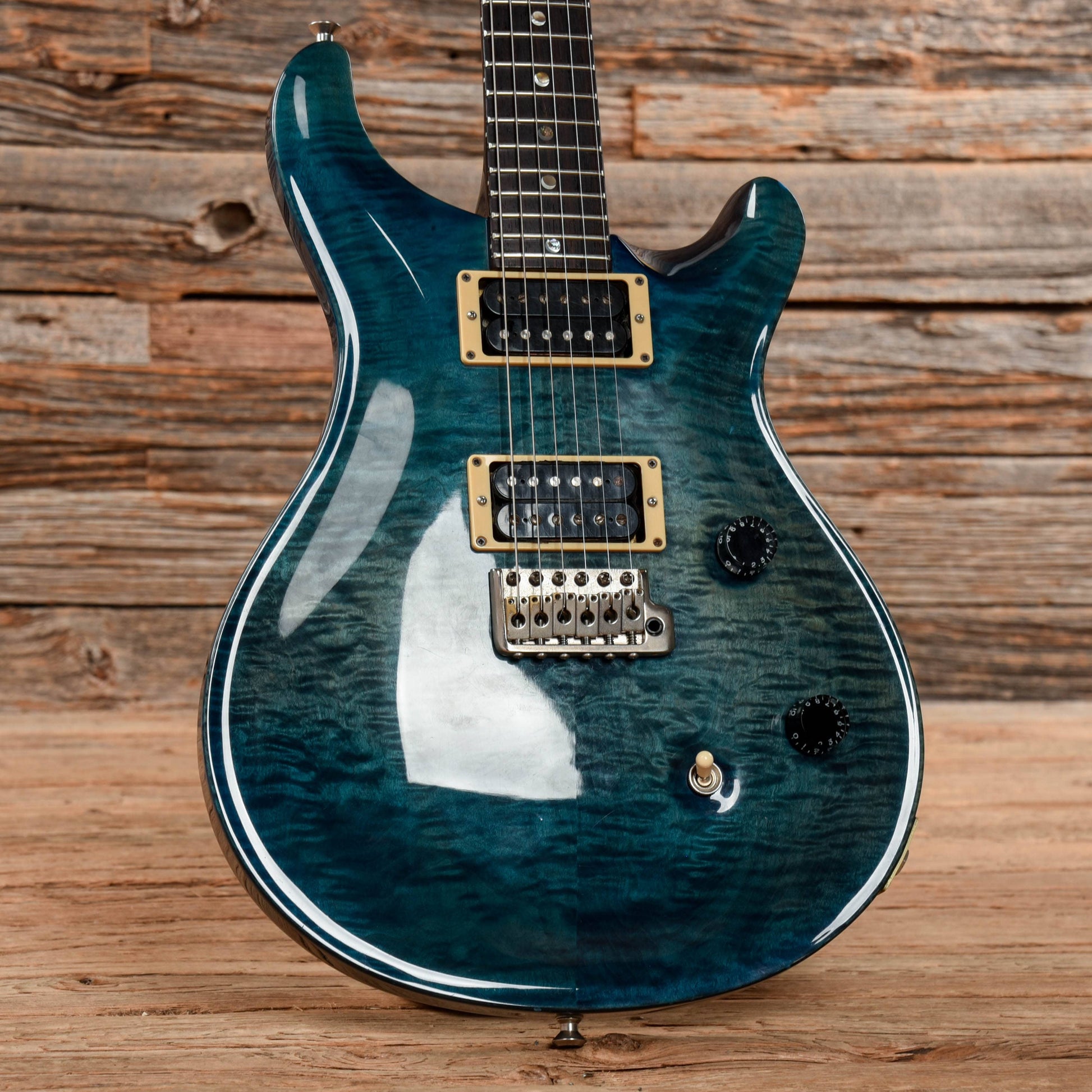 PRS Custom 24 Blue 1992 Electric Guitars / Solid Body