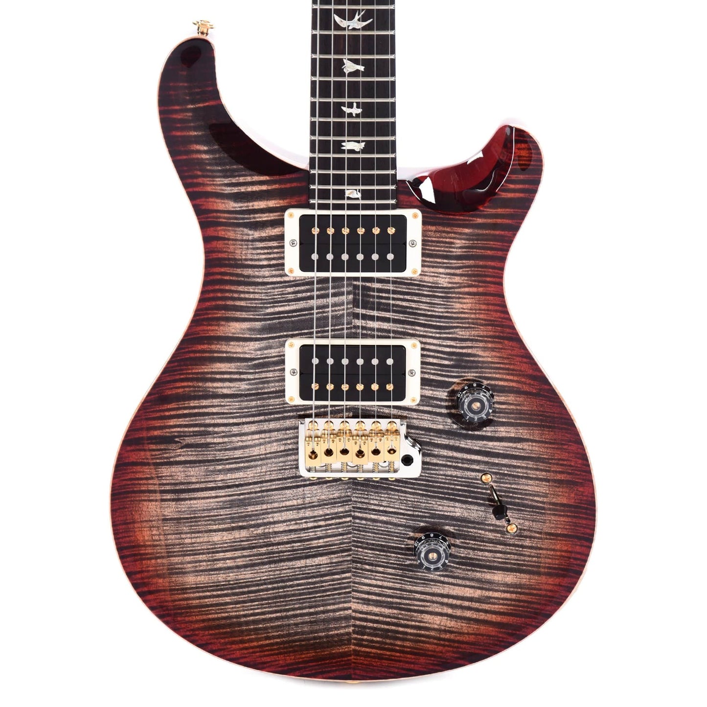 PRS Custom 24 Charcoal Cherry Burst 10 Top Electric Guitars / Solid Body