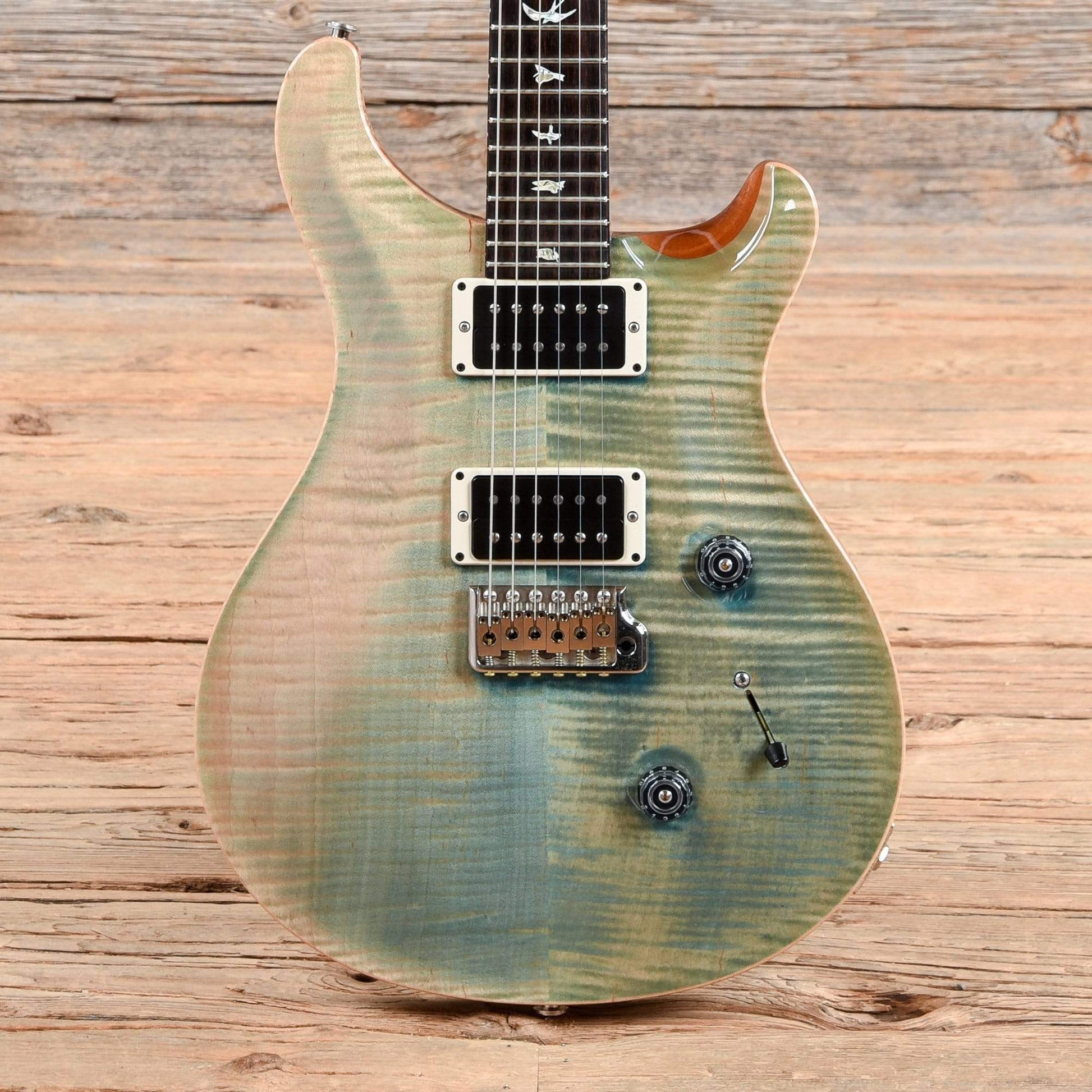 PRS Custom 24 Faded Aquableux 2017 Electric Guitars / Solid Body