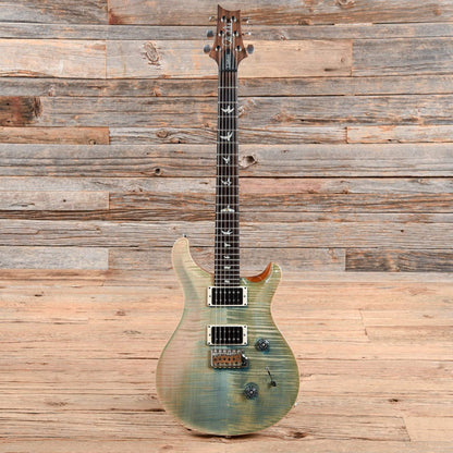 PRS Custom 24 Faded Aquableux 2017 Electric Guitars / Solid Body