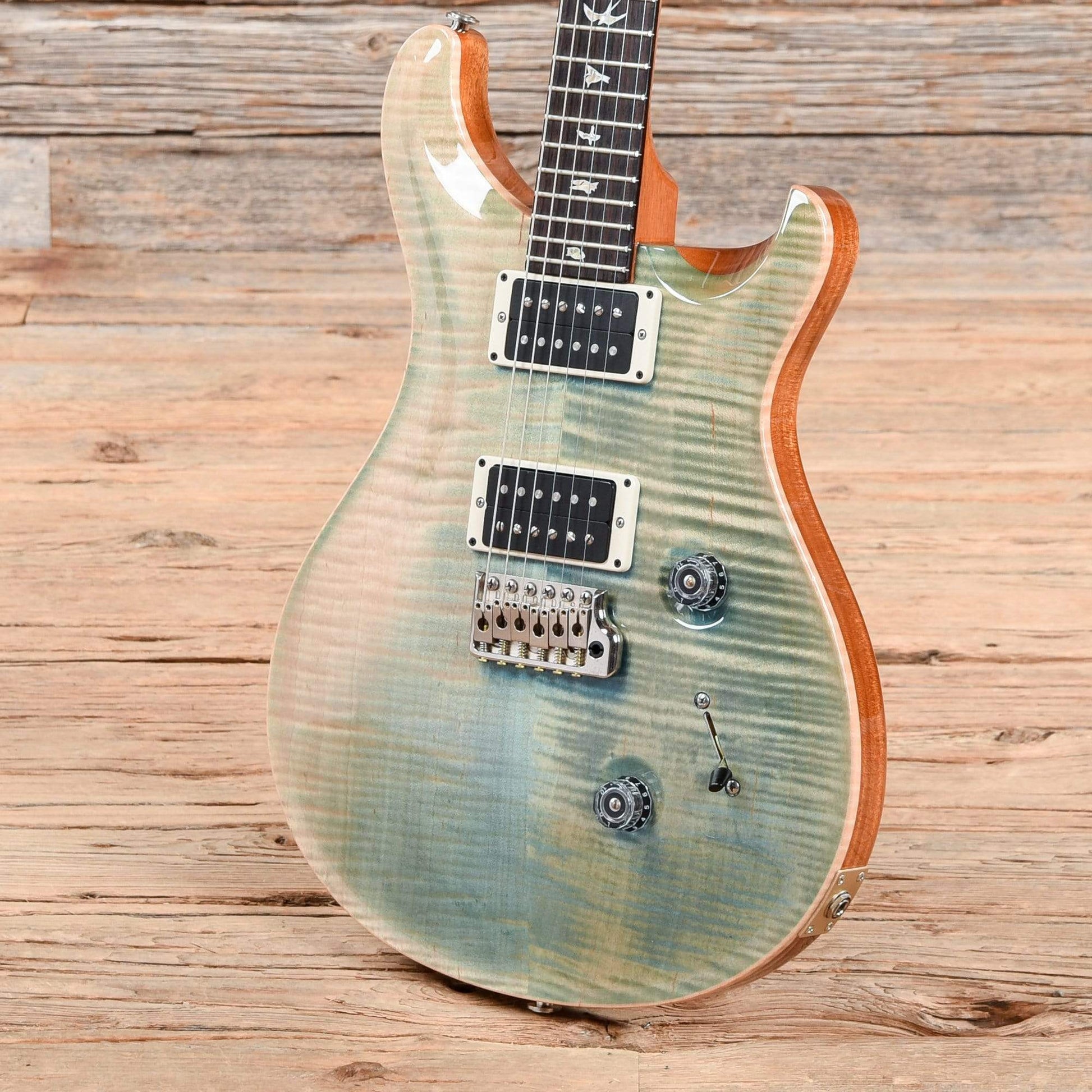 PRS Custom 24 Faded Aquableux 2017 Electric Guitars / Solid Body