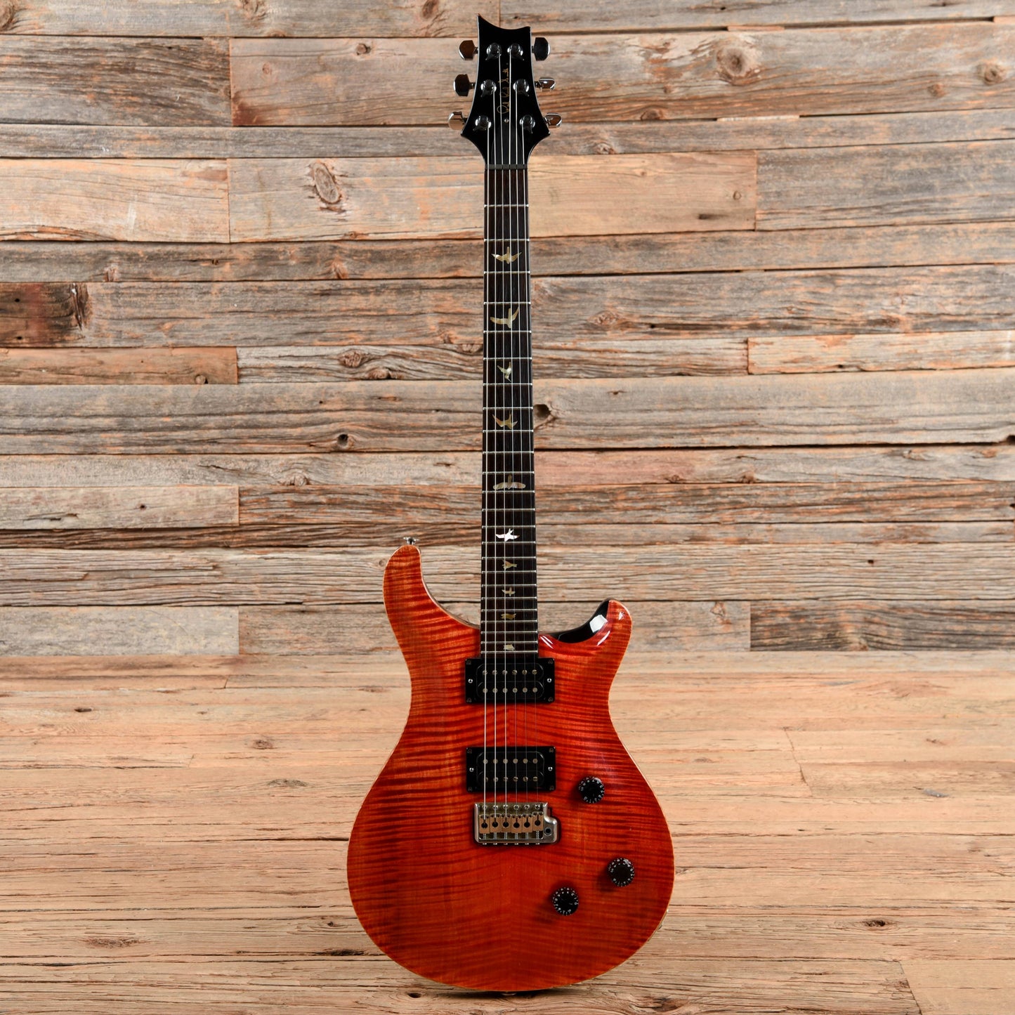 PRS Custom 24 Scarlet Red 1988 Electric Guitars / Solid Body