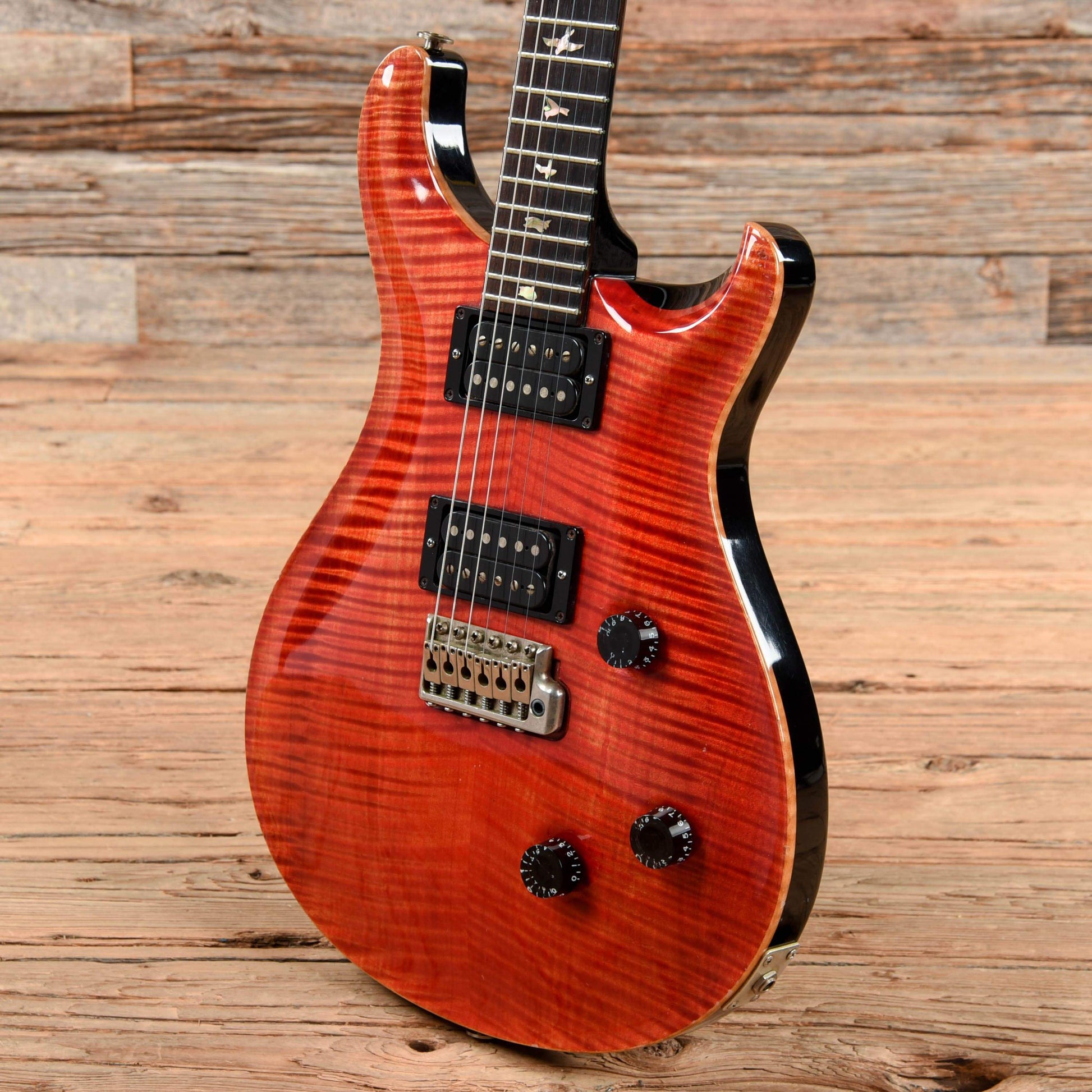 PRS Custom 24 Scarlet Red 1988 Electric Guitars / Solid Body