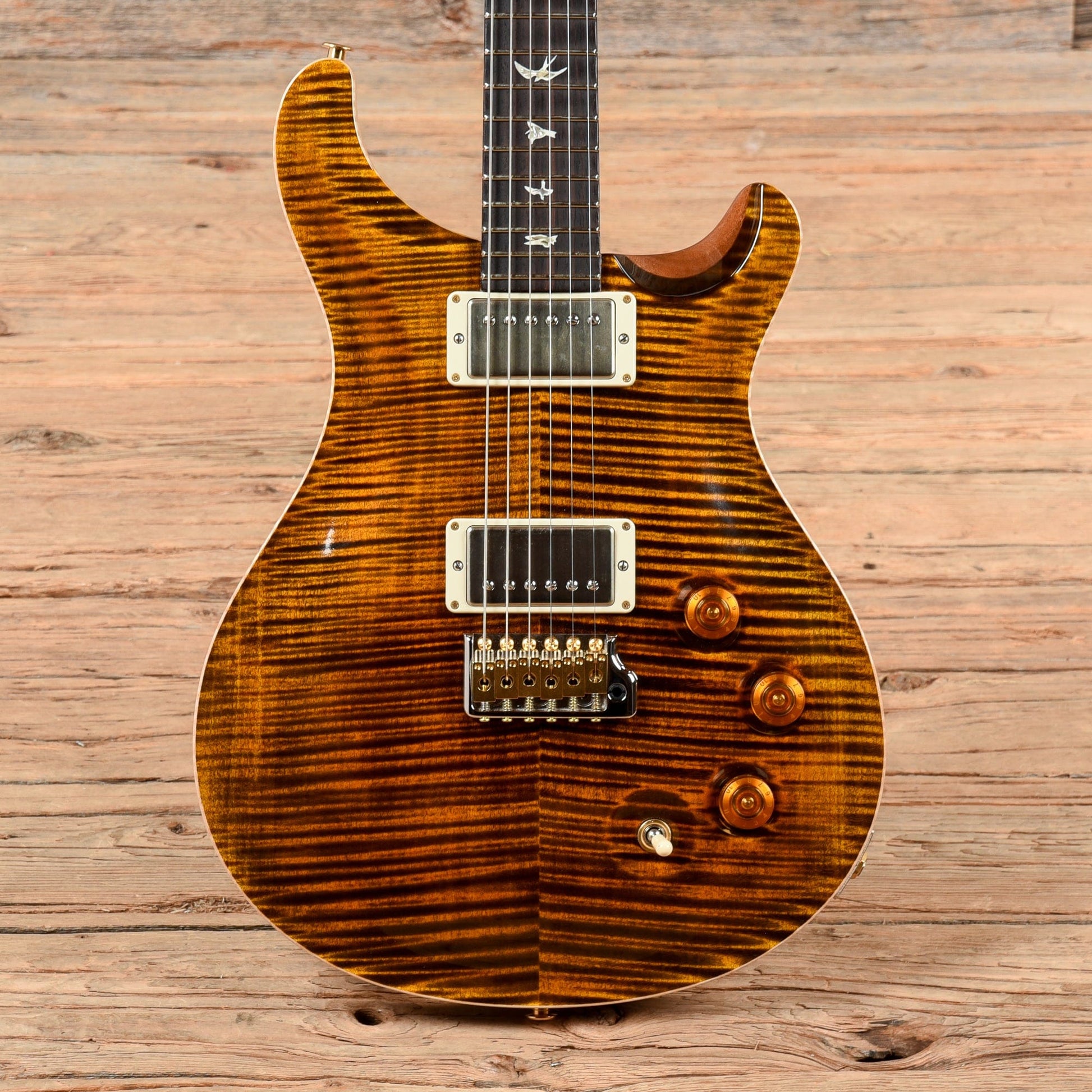 PRS DGT David Grissom Signature Wood Library Yellow Tiger 2022 Electric Guitars / Solid Body