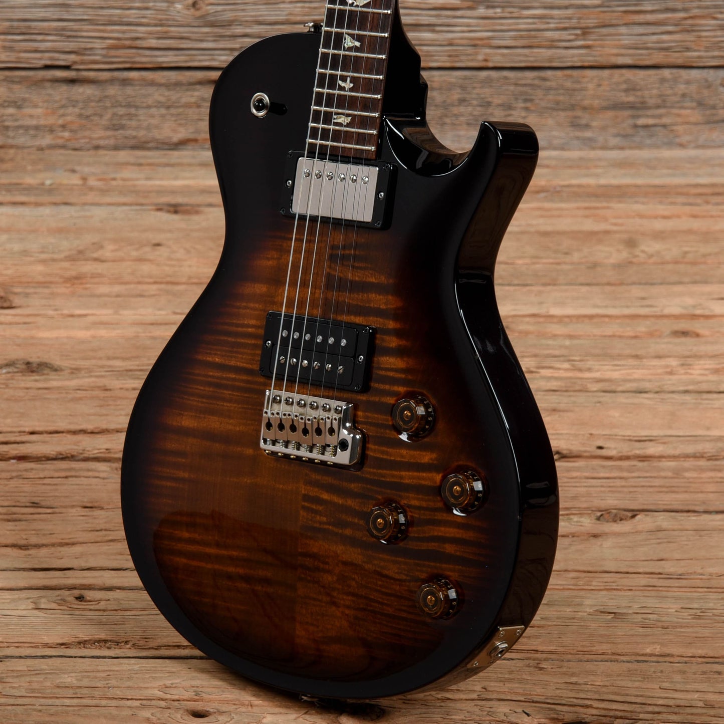 PRS Mark Tremonti Signature Tremolo 10-Top Black Gold Burst 2014 Electric Guitars / Solid Body