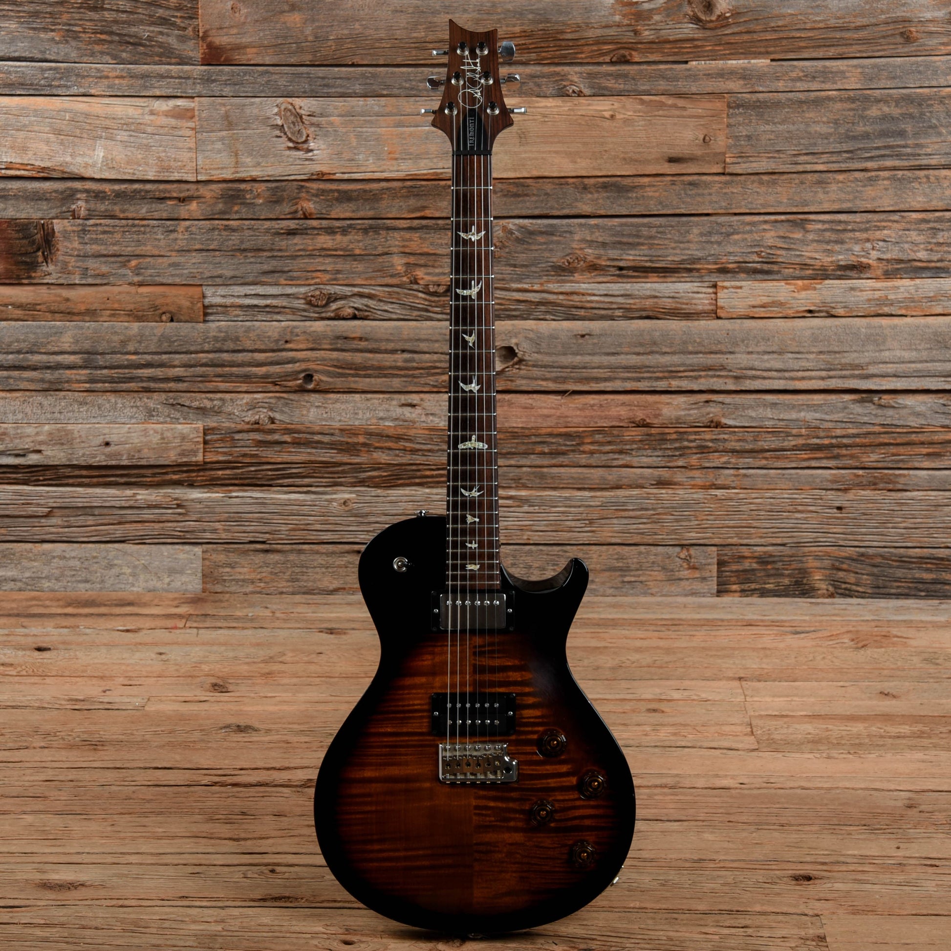 PRS Mark Tremonti Signature Tremolo 10-Top Black Gold Burst 2014 Electric Guitars / Solid Body