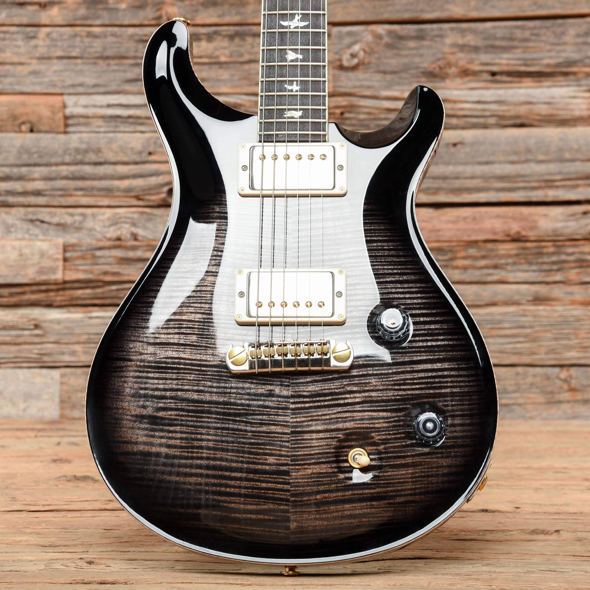 PRS McCarty 10 Top Charcoal Burst w/Adjustable Stoptail Electric Guitars / Solid Body