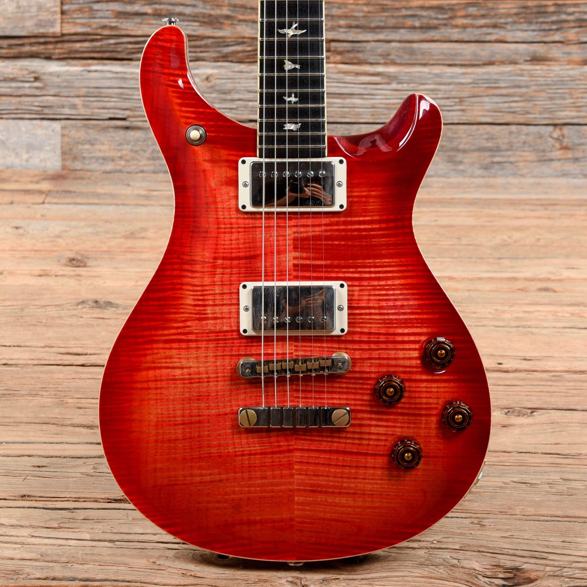 PRS McCarty 594 10 Top Blood Orange 2017 Electric Guitars / Solid Body