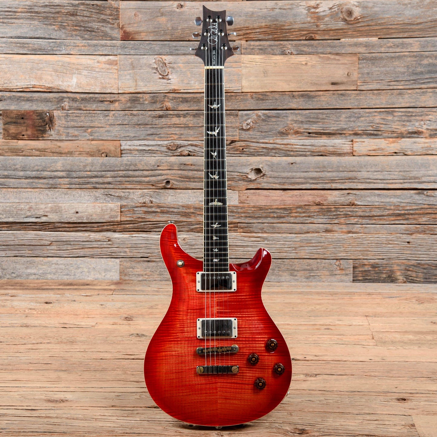 PRS McCarty 594 10 Top Blood Orange 2017 Electric Guitars / Solid Body