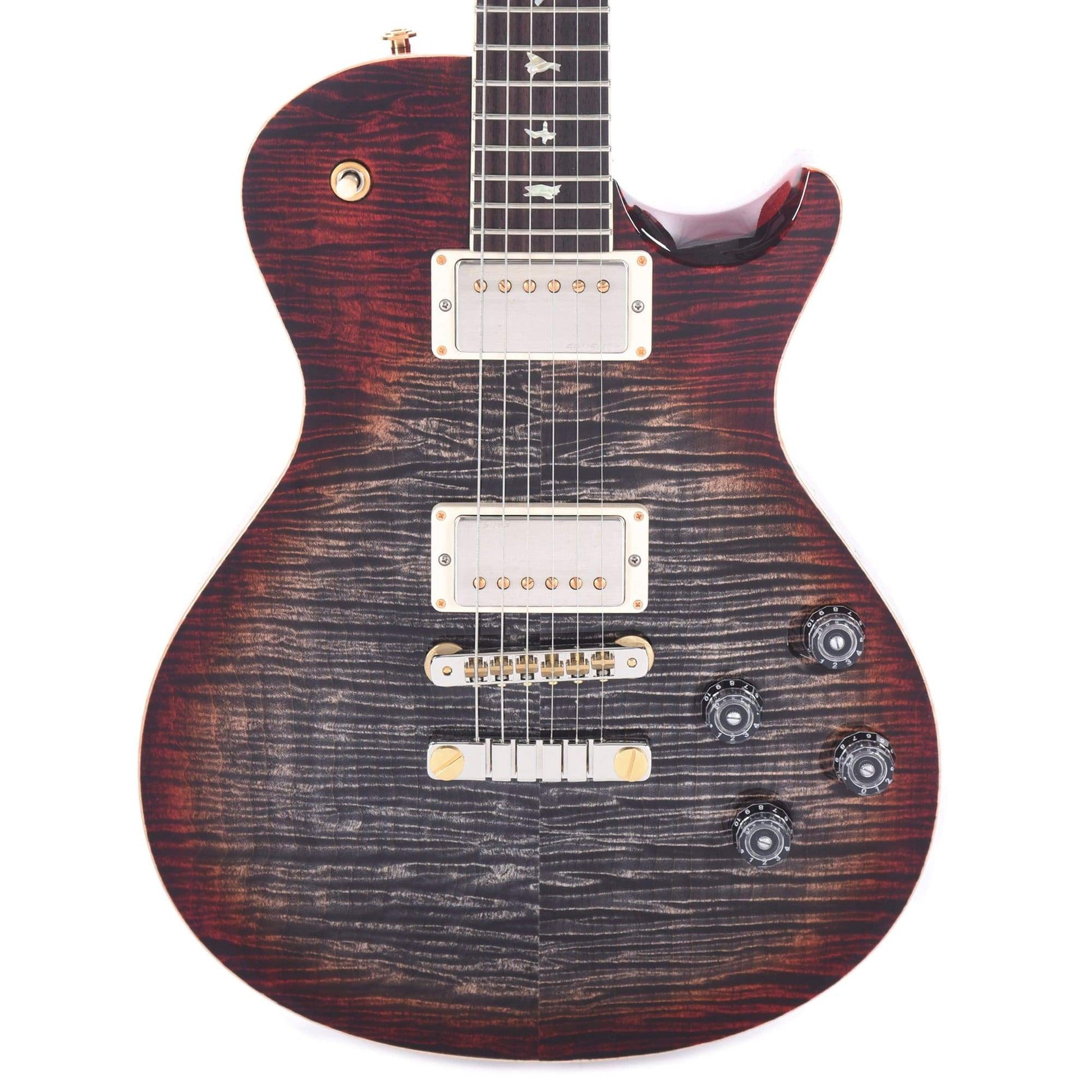 PRS McCarty Singlecut 594 10 Top Charcoal Cherry Burst Electric Guitars / Solid Body