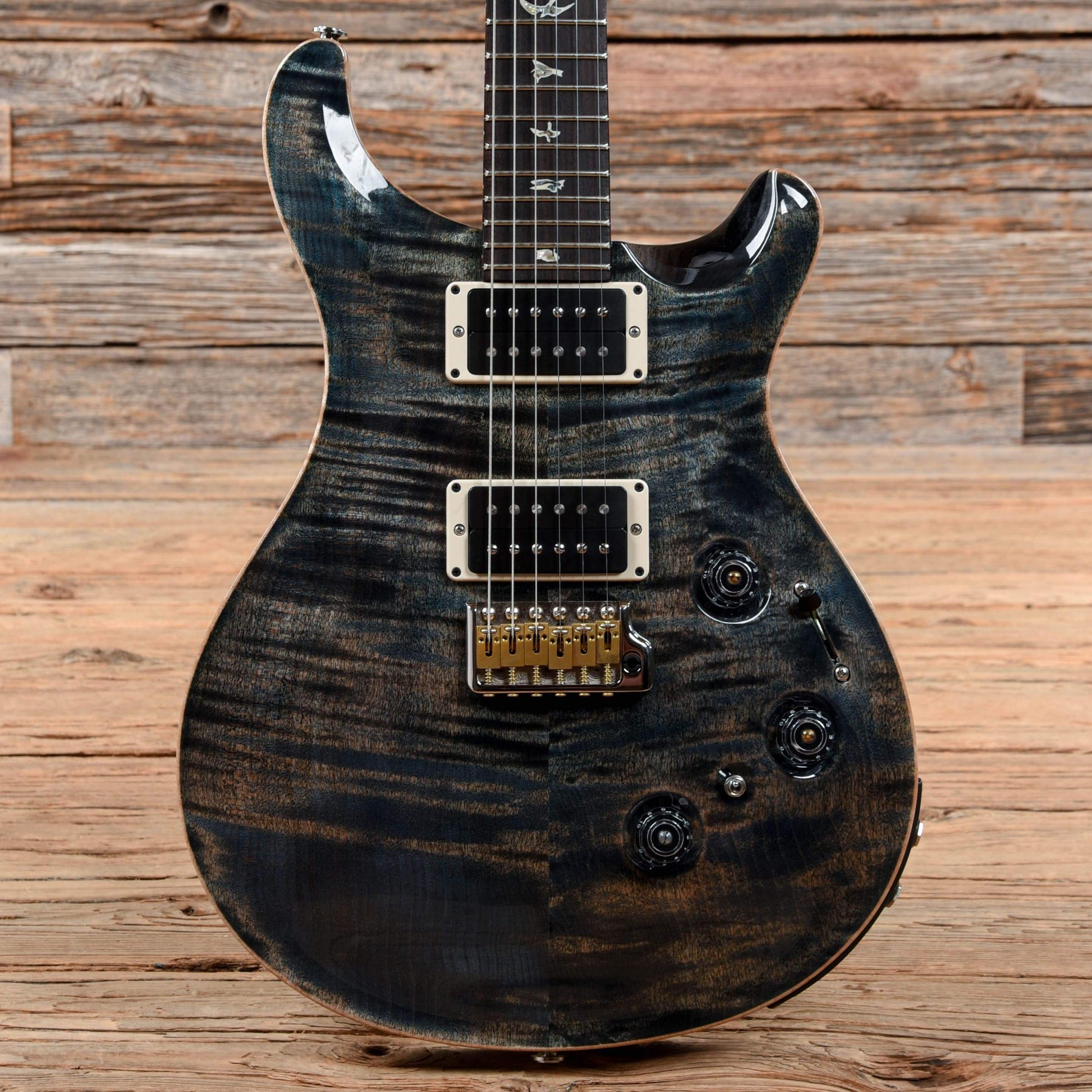 PRS P24 / Custom 24 Piezo Faded Whale Blue 2019 Electric Guitars / Solid Body