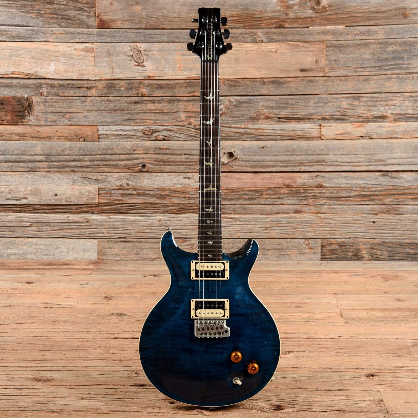 PRS Santana III Whale Blue 2001 Electric Guitars / Solid Body