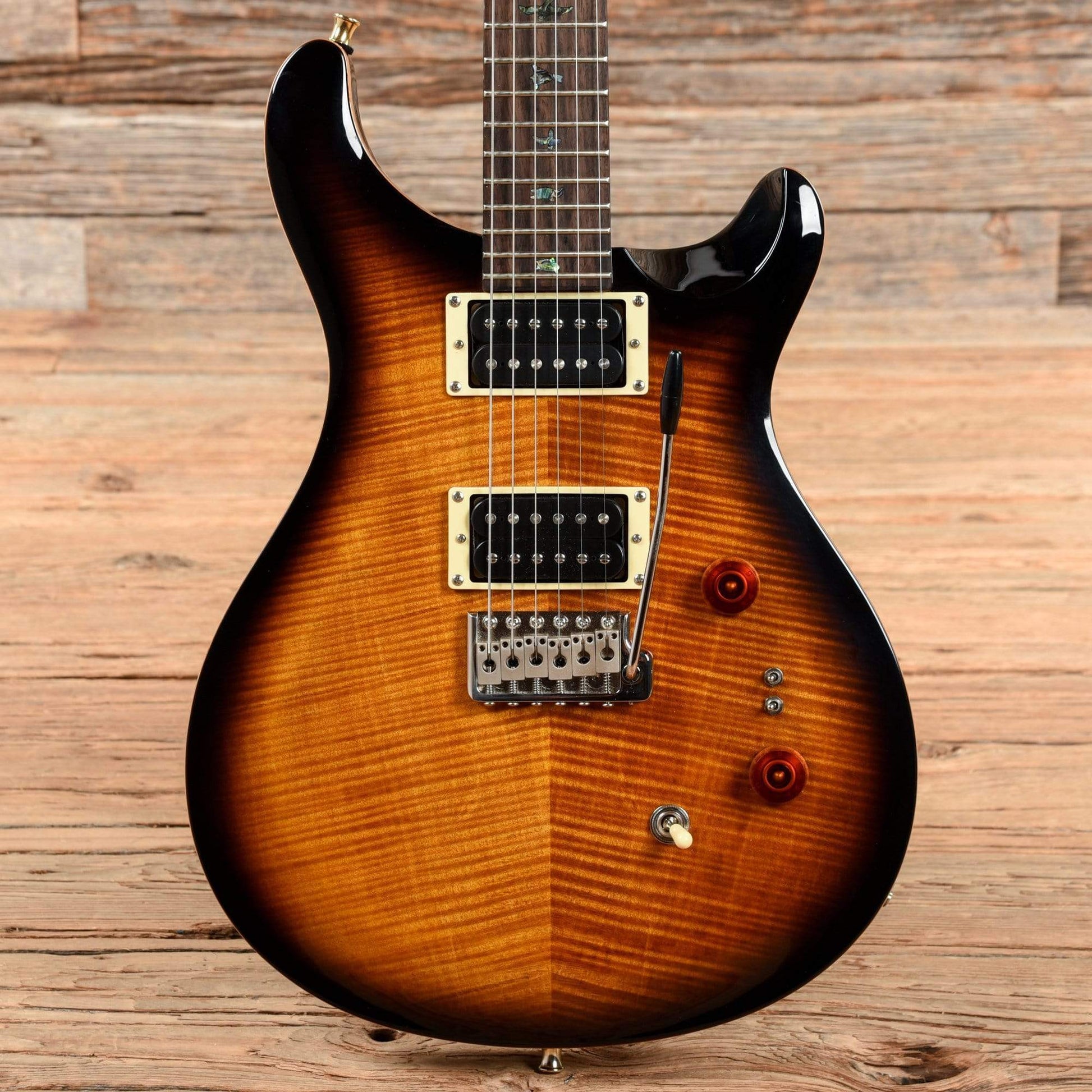 PRS SE 35th Anniversary Custom 24 Black Gold Burst 2020 Electric Guitars / Solid Body