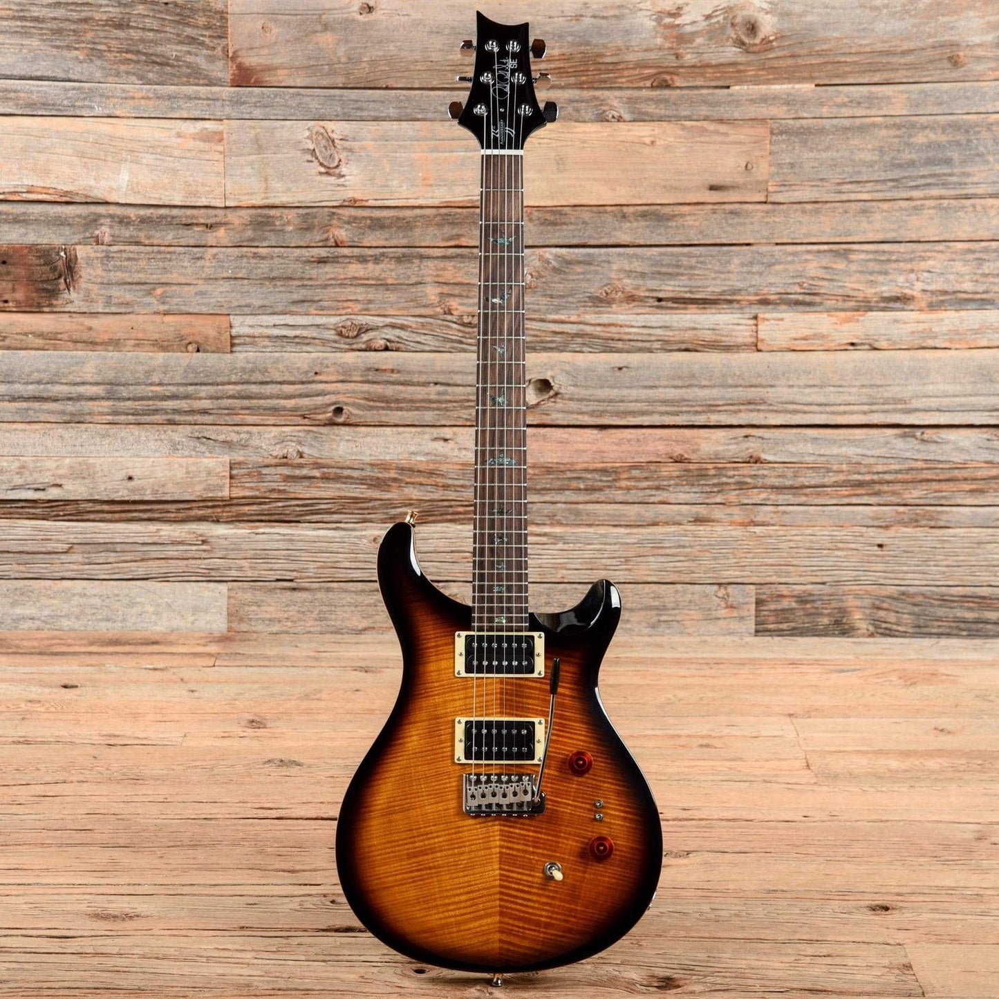 PRS SE 35th Anniversary Custom 24 Black Gold Burst 2020 Electric Guitars / Solid Body