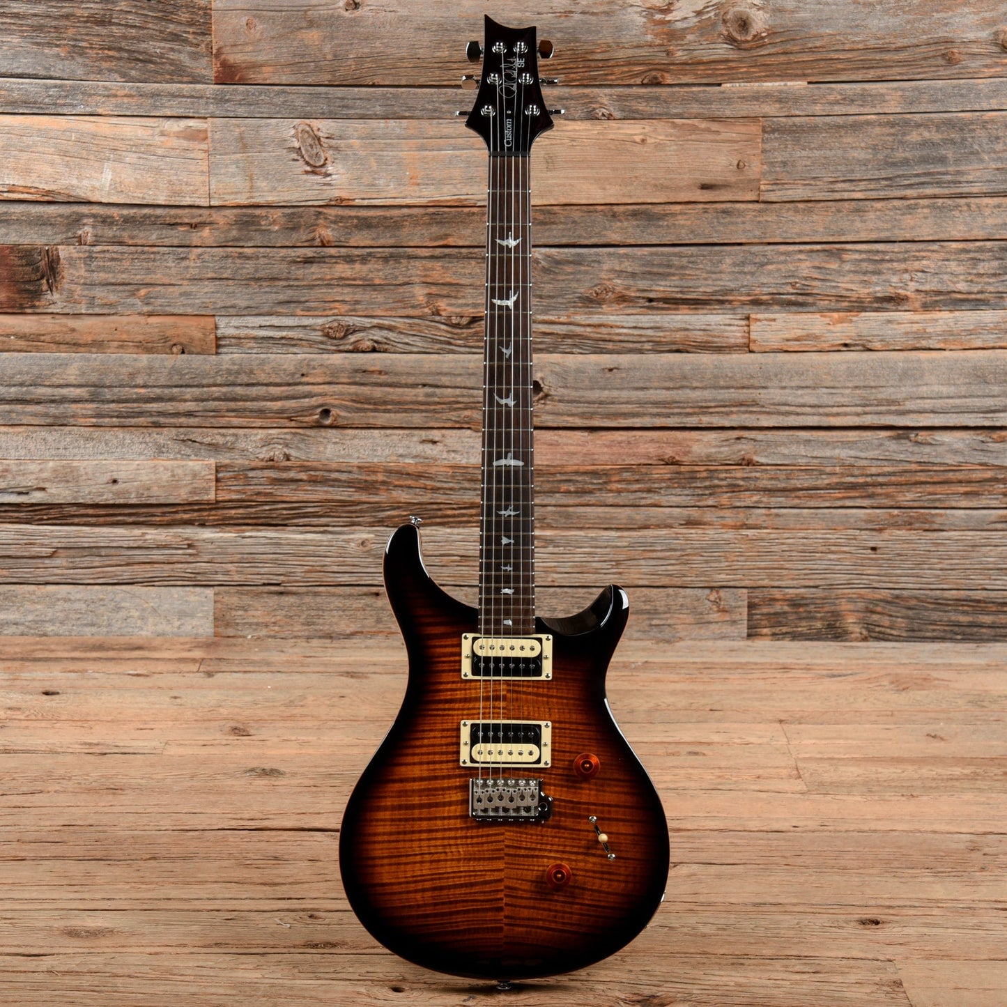 PRS SE Custom 24 Black Gold Burst 2021 Electric Guitars / Solid Body